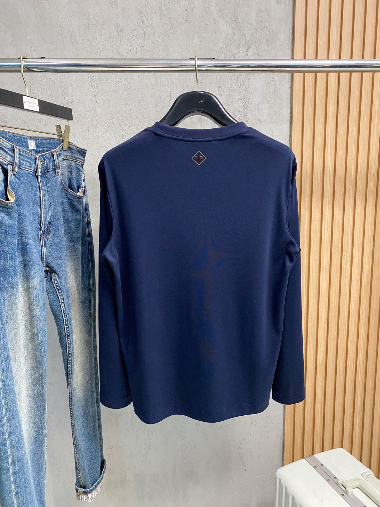 新款来袭 lP🆕 独家专供新款原单男士圆领 长袖高端定制 高版本 时尚百搭爆款⚠️⚠️✨✨原版进口纯棉面