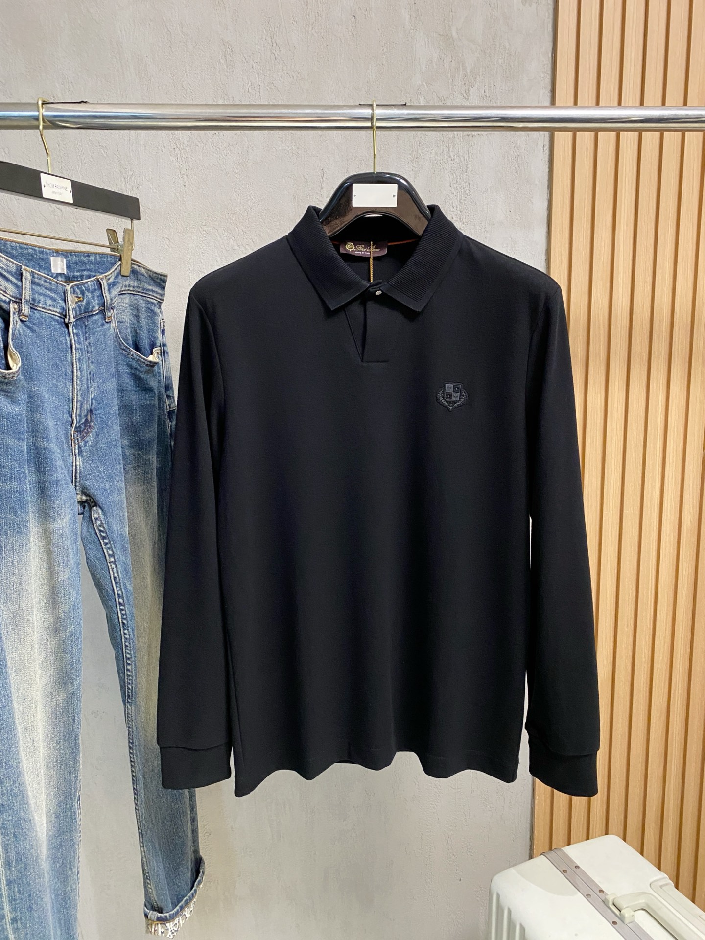 新款来袭 lP🆕 独家专供新款原单男士Polo长袖高端定制 高版本 时尚百搭爆款⚠️⚠️✨✨原版进口纯棉