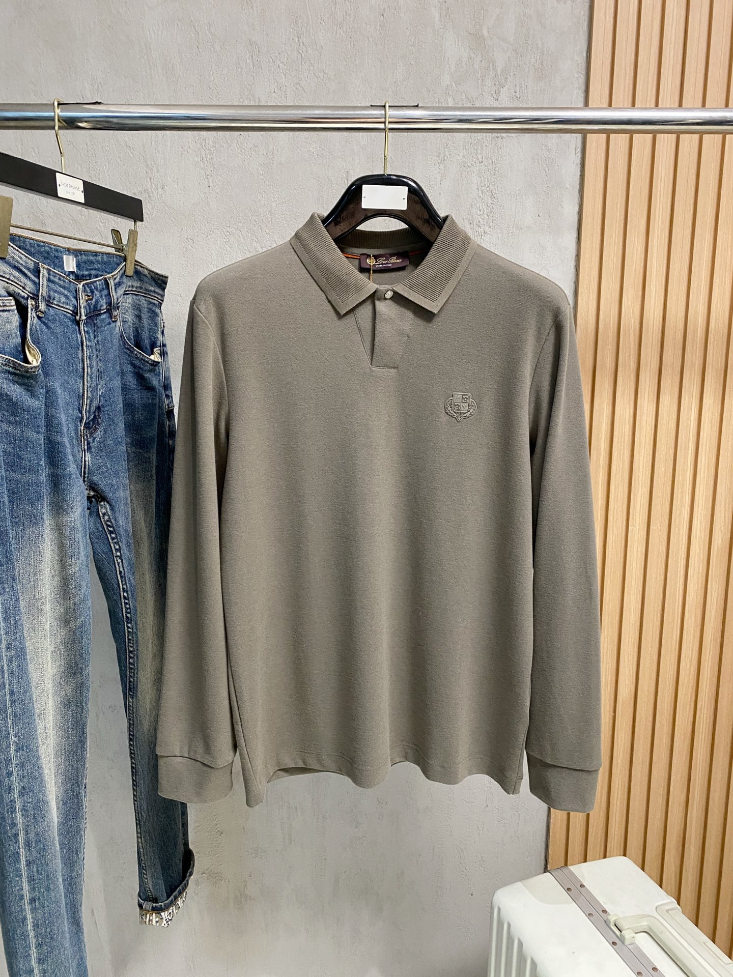 新款来袭 lP🆕 独家专供新款原单男士Polo长袖高端定制 高版本 时尚百搭爆款⚠️⚠️✨✨原版进口纯棉