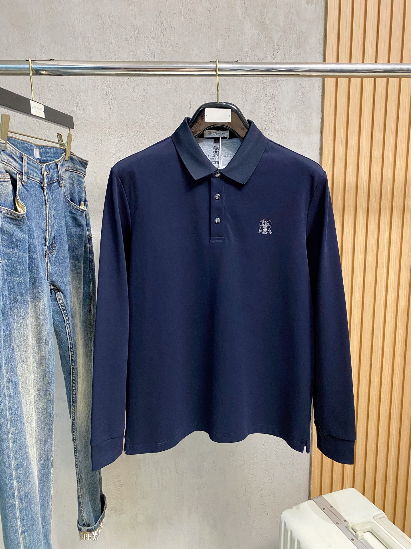 新款来袭 bc 独家专供新款原单男士Polo长袖高端定制 高版本 时尚百搭爆款⚠️⚠️✨✨原版进口纯棉面