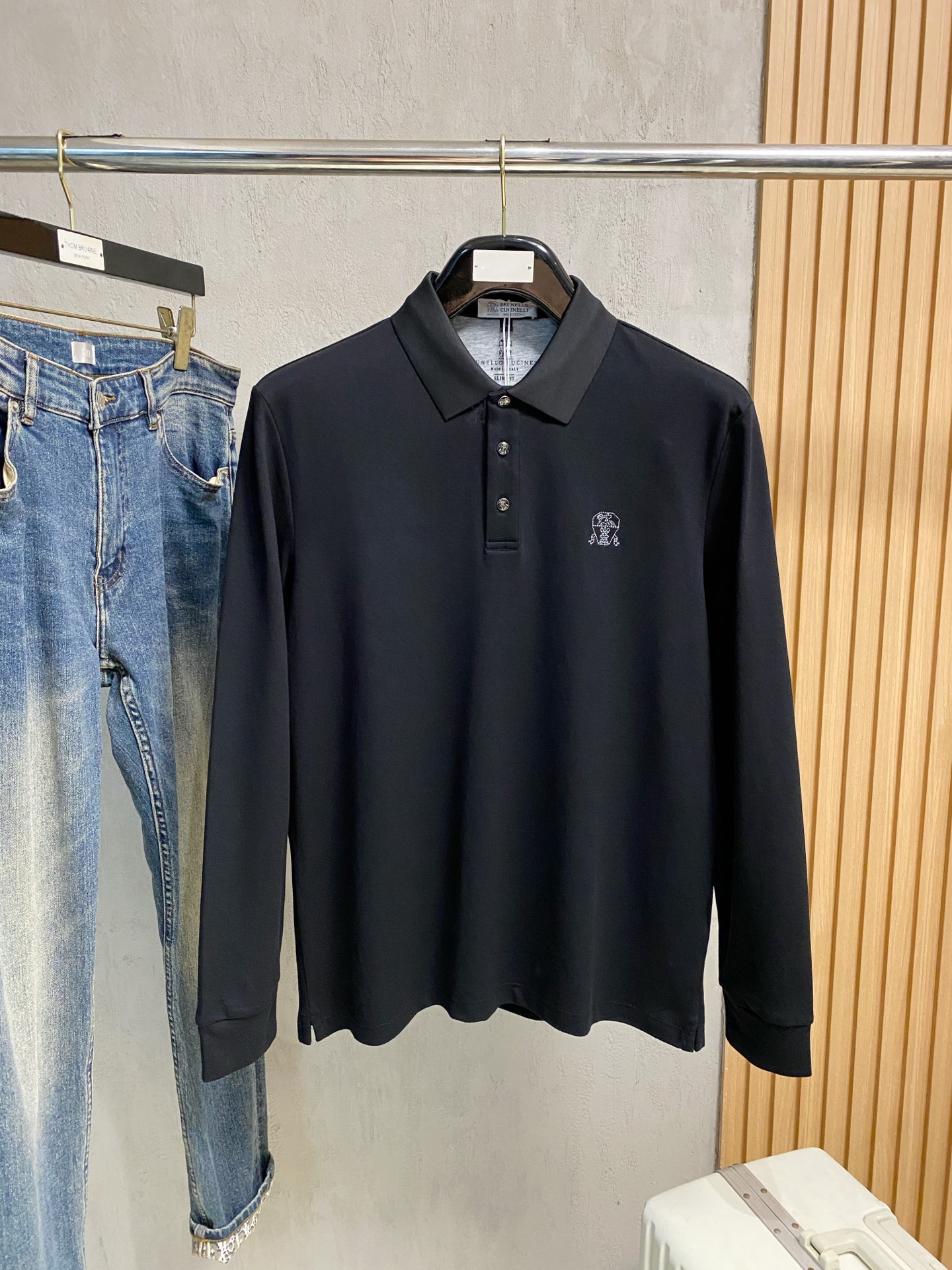 新款来袭 bc 独家专供新款原单男士Polo长袖高端定制 高版本 时尚百搭爆款⚠️⚠️✨✨原版进口纯棉面
