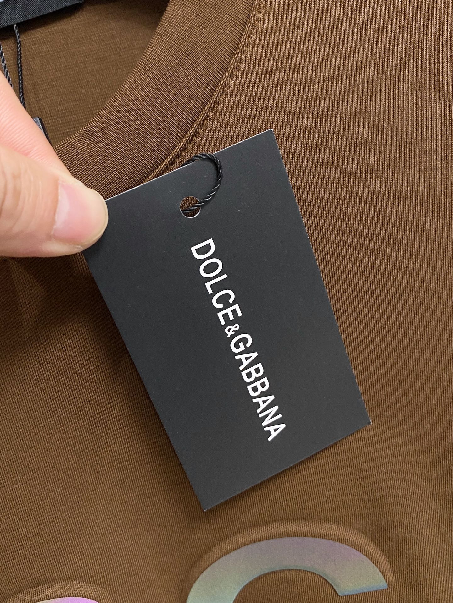 P杜嘉班纳25ss秋季【新品】新款贸易订单圆领长袖打底衫长袖T恤网红款！上身舒适透气，不僵硬，整体有着丰