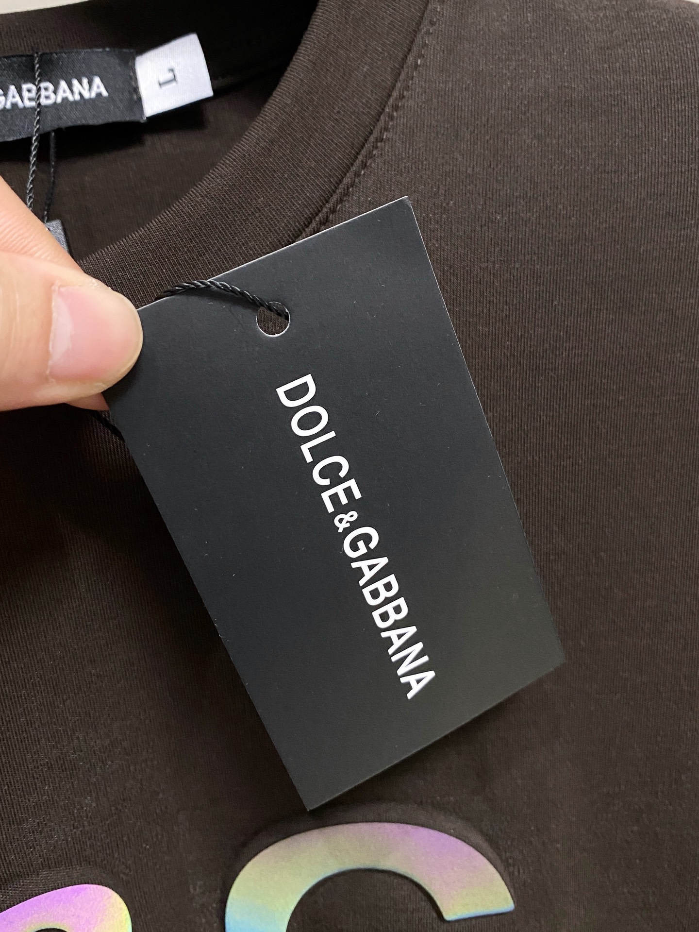 P杜嘉班纳25ss秋季【新品】新款贸易订单圆领长袖打底衫长袖T恤网红款！上身舒适透气，不僵硬，整体有着丰