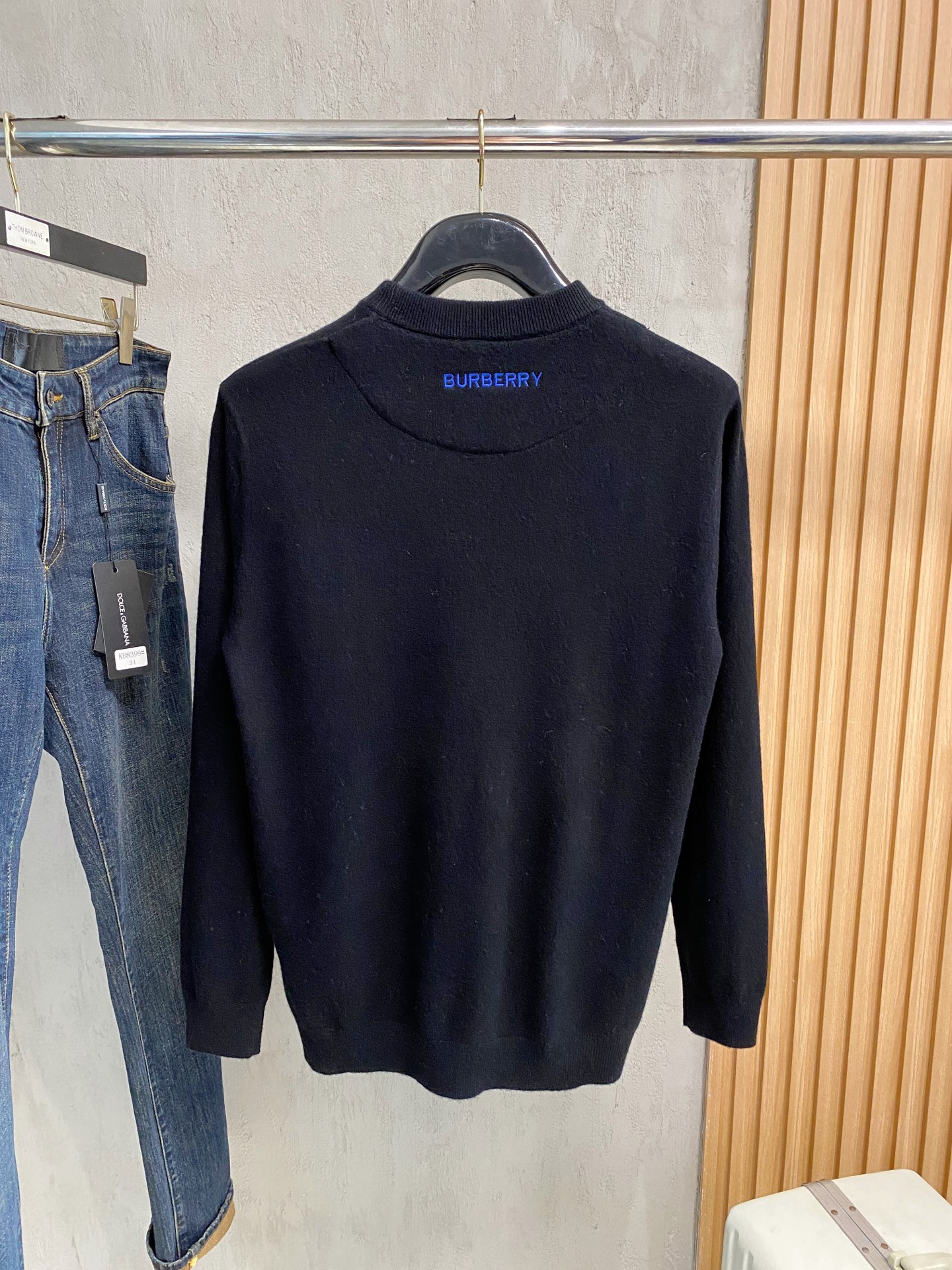 Men's Solid Color Cashmere Blend Knit Sweater 10 i1758287584436 6273 0 8