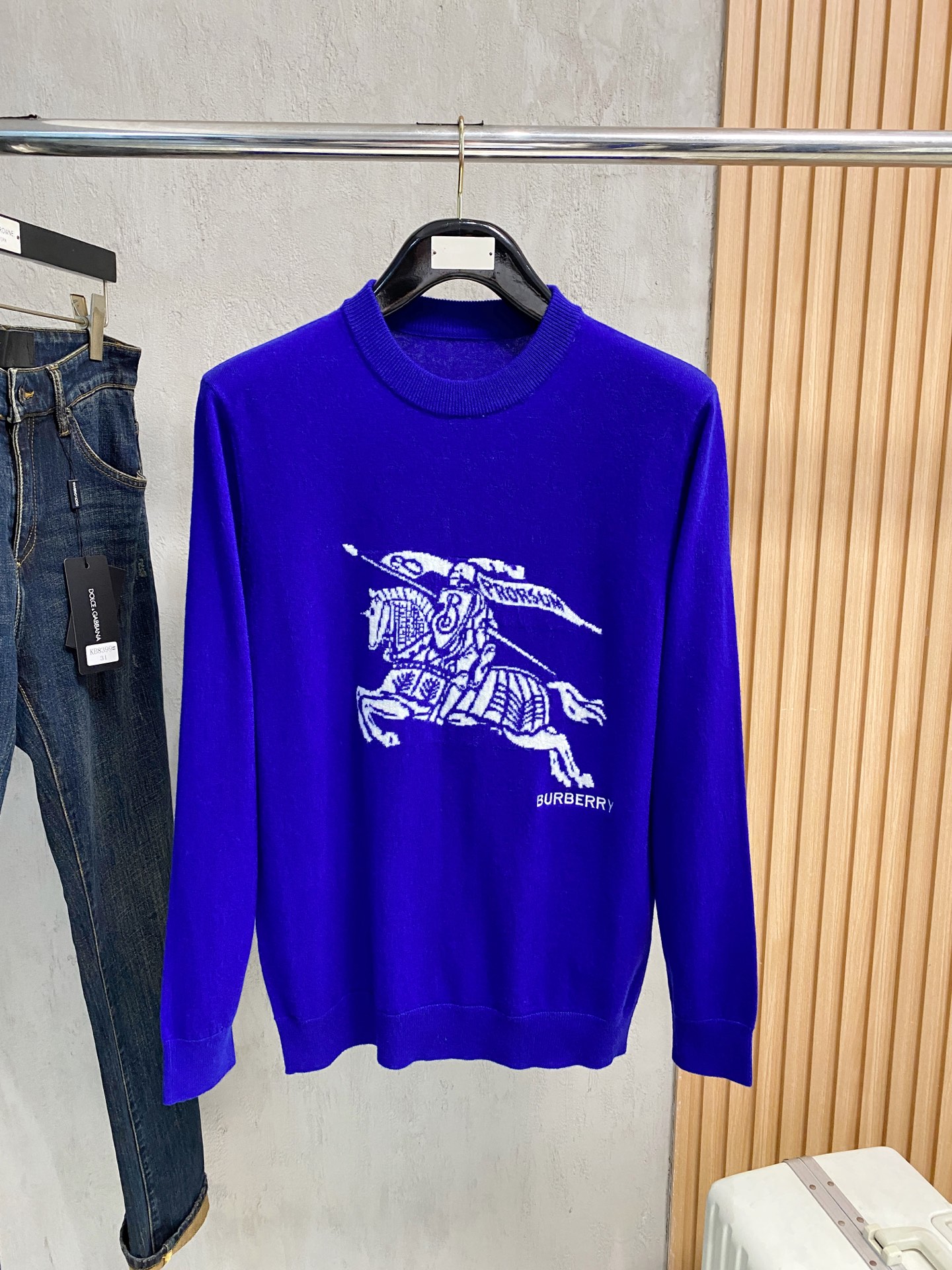 Men's Solid Color Cashmere Blend Knit Sweater: Soft, Warm, and Comfortable 2 i1758288090187 347 0 0