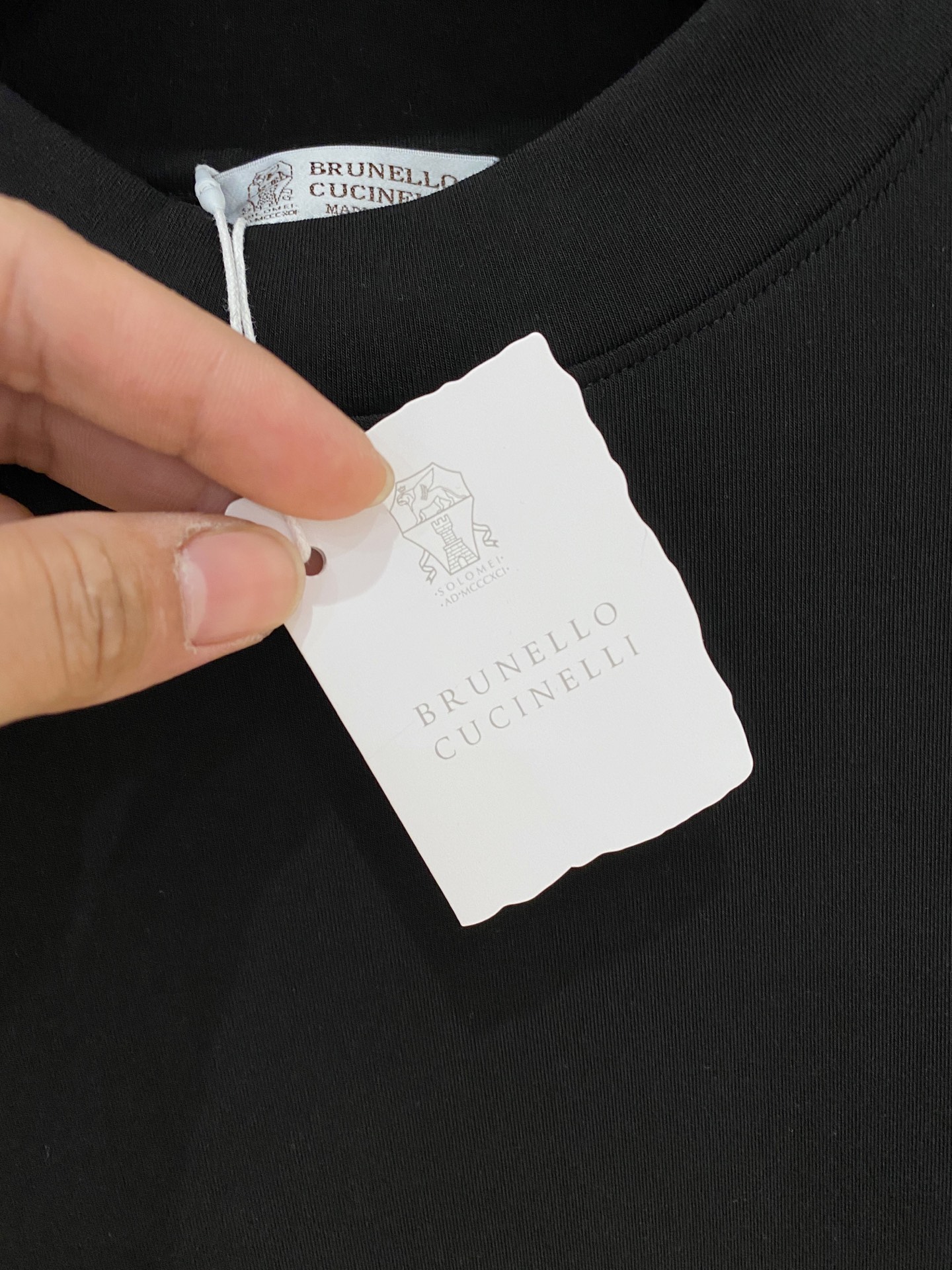 bc家 2025秋冬男士最新的贸易订单打底衫，全品相！！采用logo图案刺绣设计！定制婴儿绒面料！上身舒