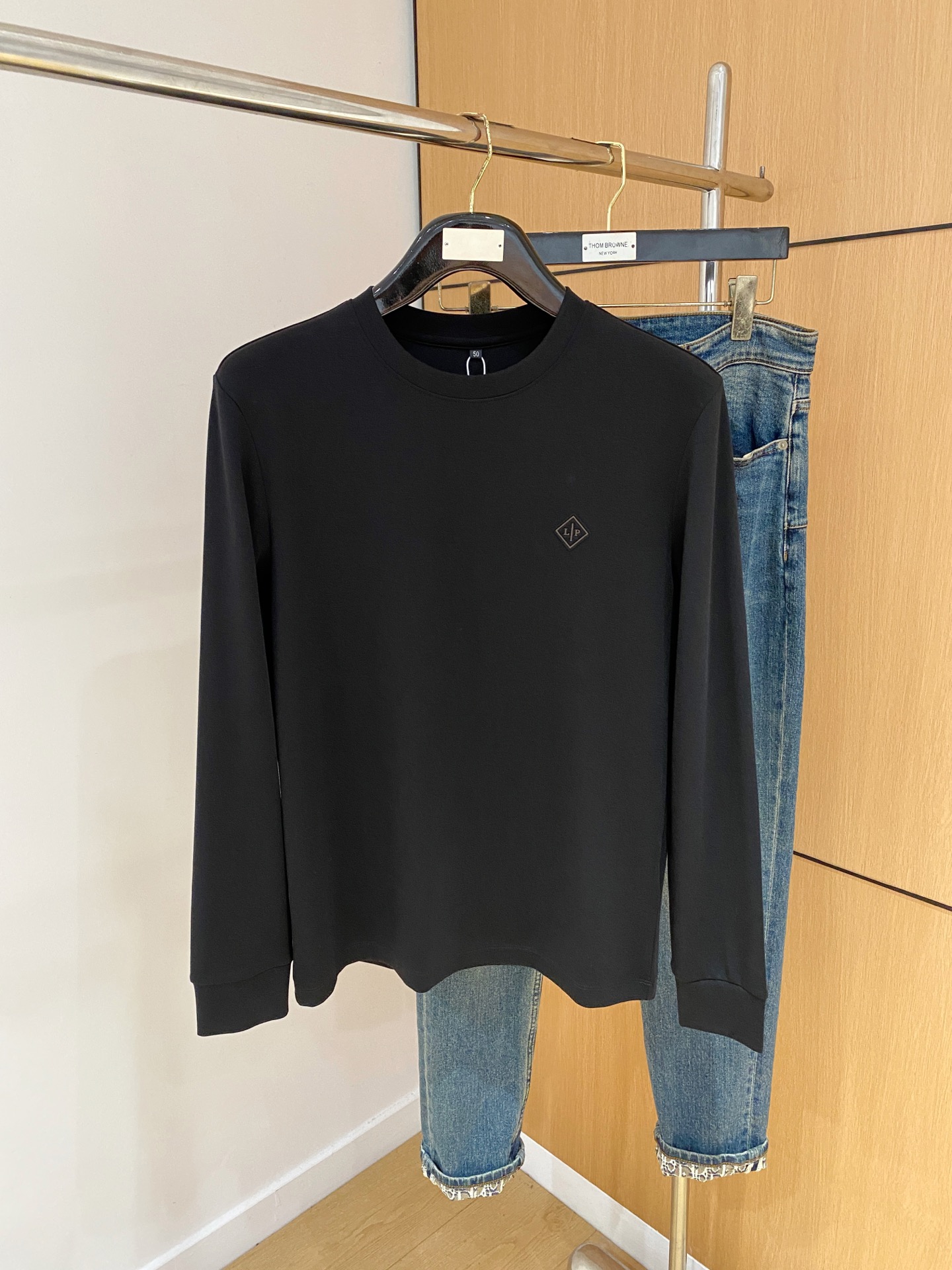 PLSS【新品】最新最顶级版本精美工艺圆领卫衣，最顶级的品质专柜原单套头衫，顶级制作工艺进口面料，专柜品