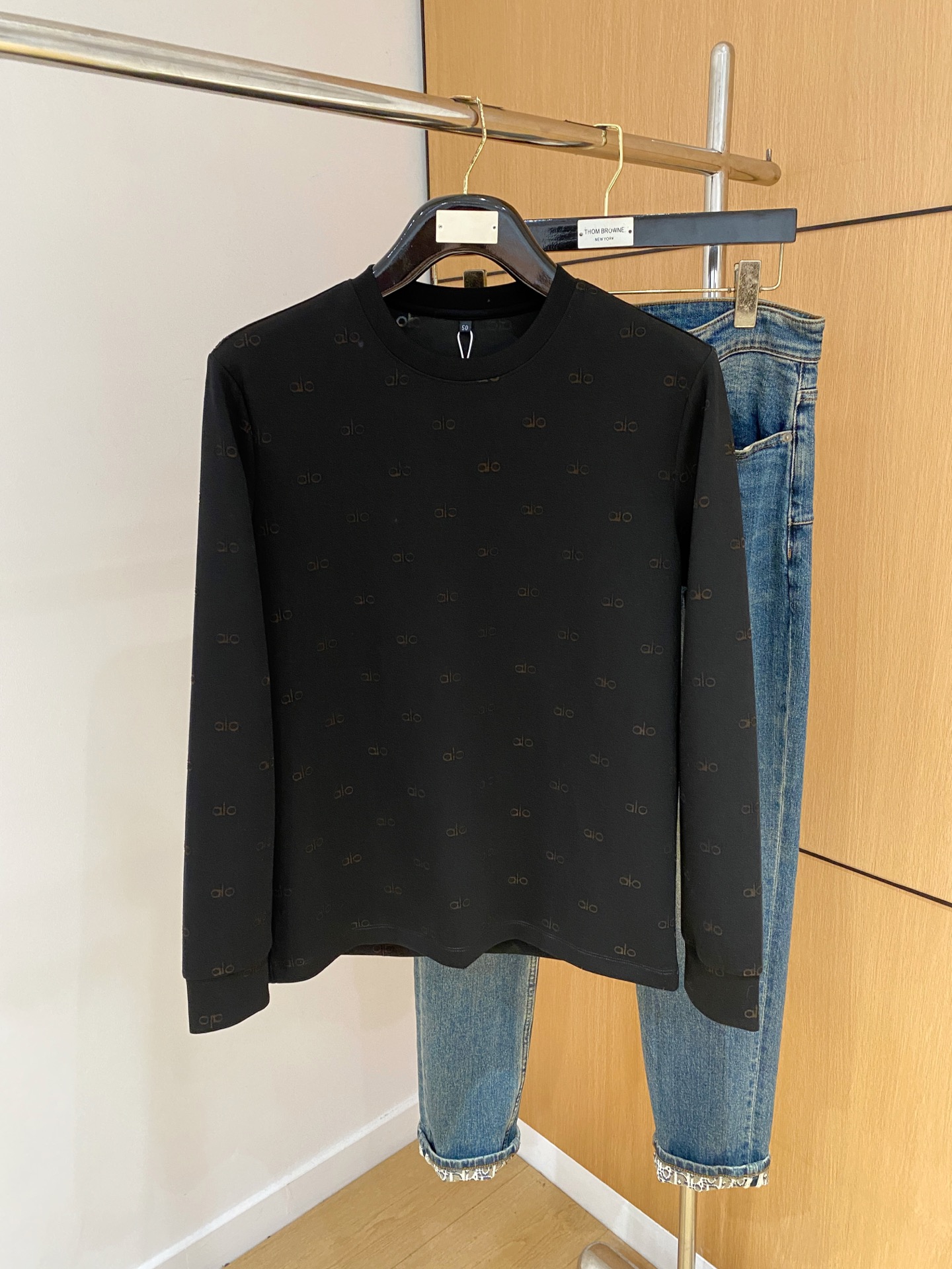 Palo 25SS【新品】最新最顶级版本精美工艺圆领卫衣，最顶级的品质专柜原单套头衫，顶级制作工艺进口面