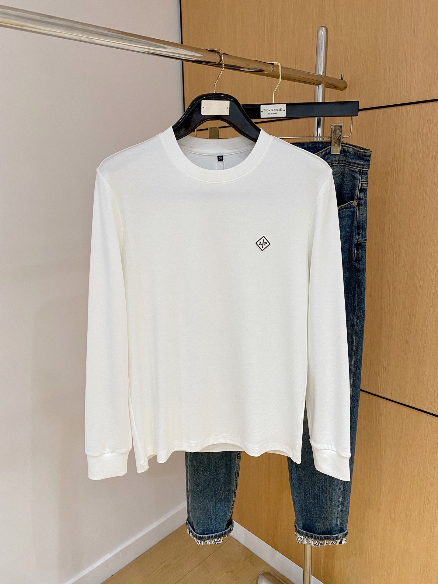 PLSS【新品】最新最顶级版本精美工艺圆领卫衣，最顶级的品质专柜原单套头衫，顶级制作工艺进口面料，专柜品