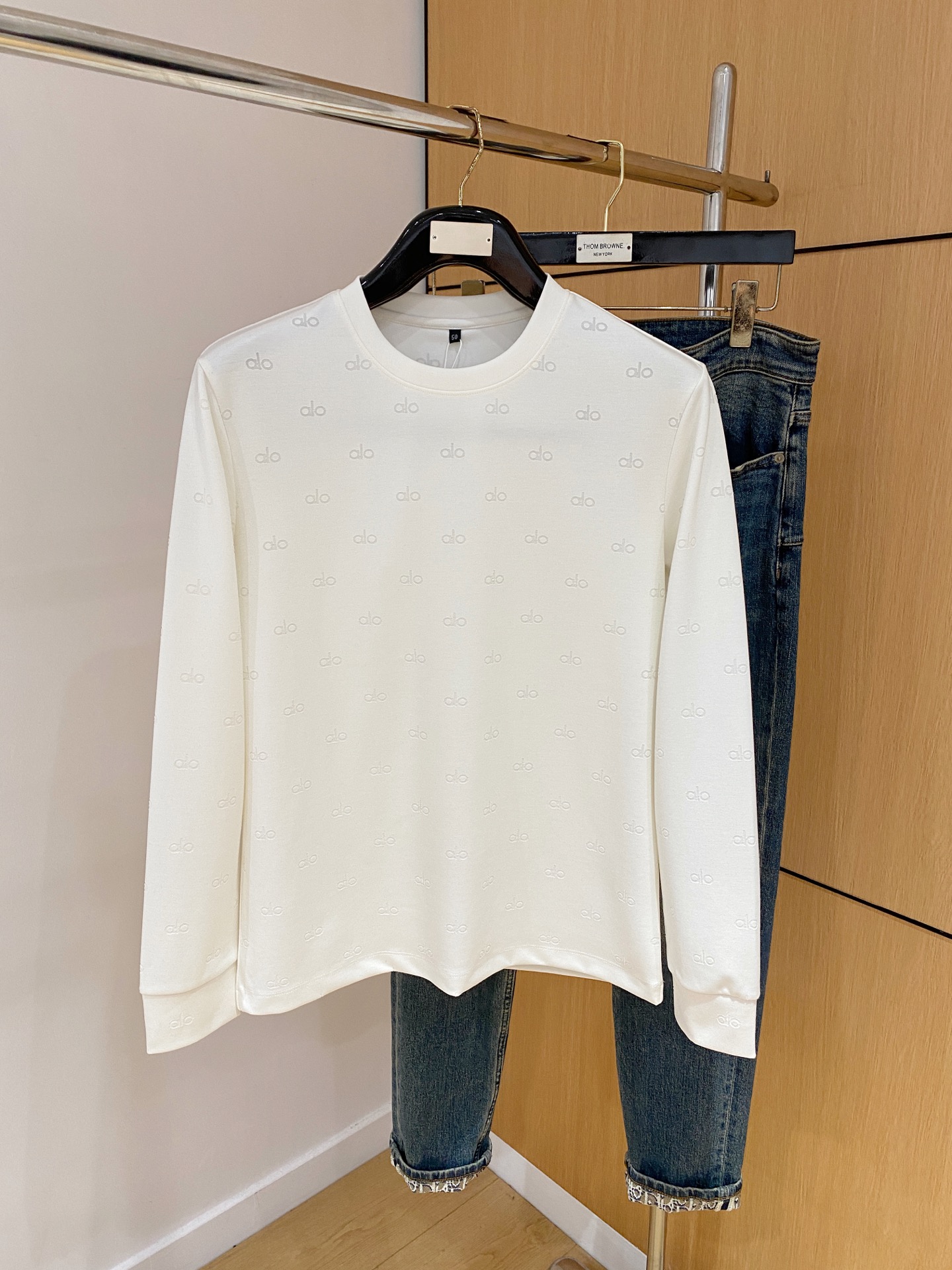 Palo 25SS【新品】最新最顶级版本精美工艺圆领卫衣，最顶级的品质专柜原单套头衫，顶级制作工艺进口面