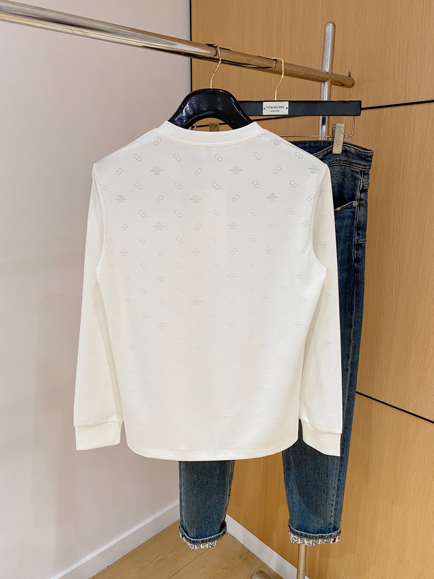 P迪奥25SS【新品】最新最顶级版本精美工艺圆领卫衣，最顶级的品质专柜原单套头衫，顶级制作工艺进口面料，