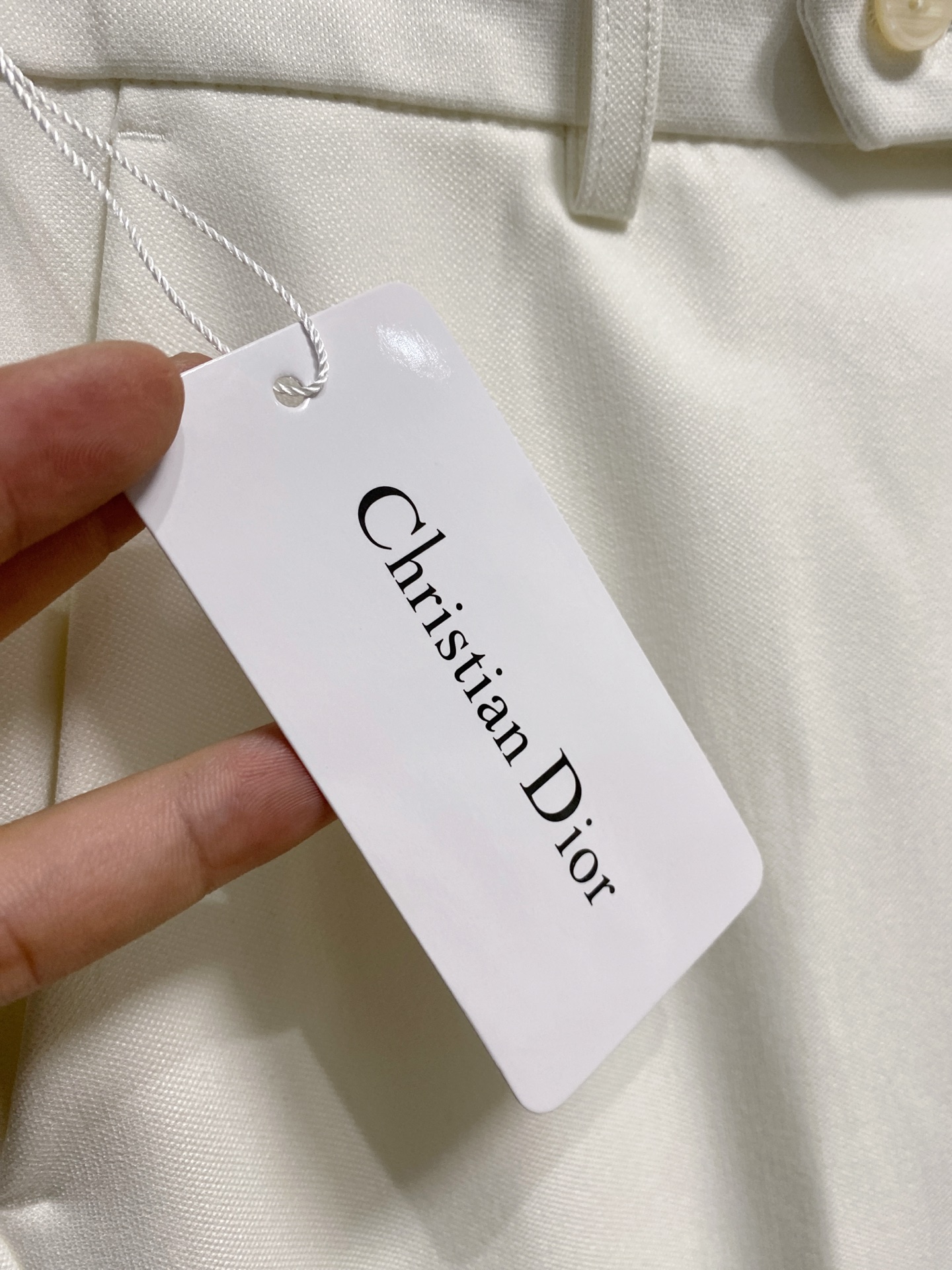 Dior 迪奥 休闲裤 西裤2025SS秋冬新款 高级定制裤子专用面料 定制原版五金 重工工艺打造 车工