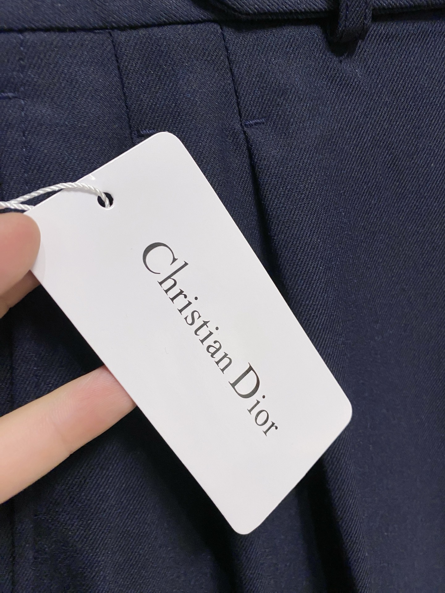 Dior 迪奥 休闲裤 西裤2025SS秋冬新款 高级定制裤子专用面料 定制原版五金 重工工艺打造 车工