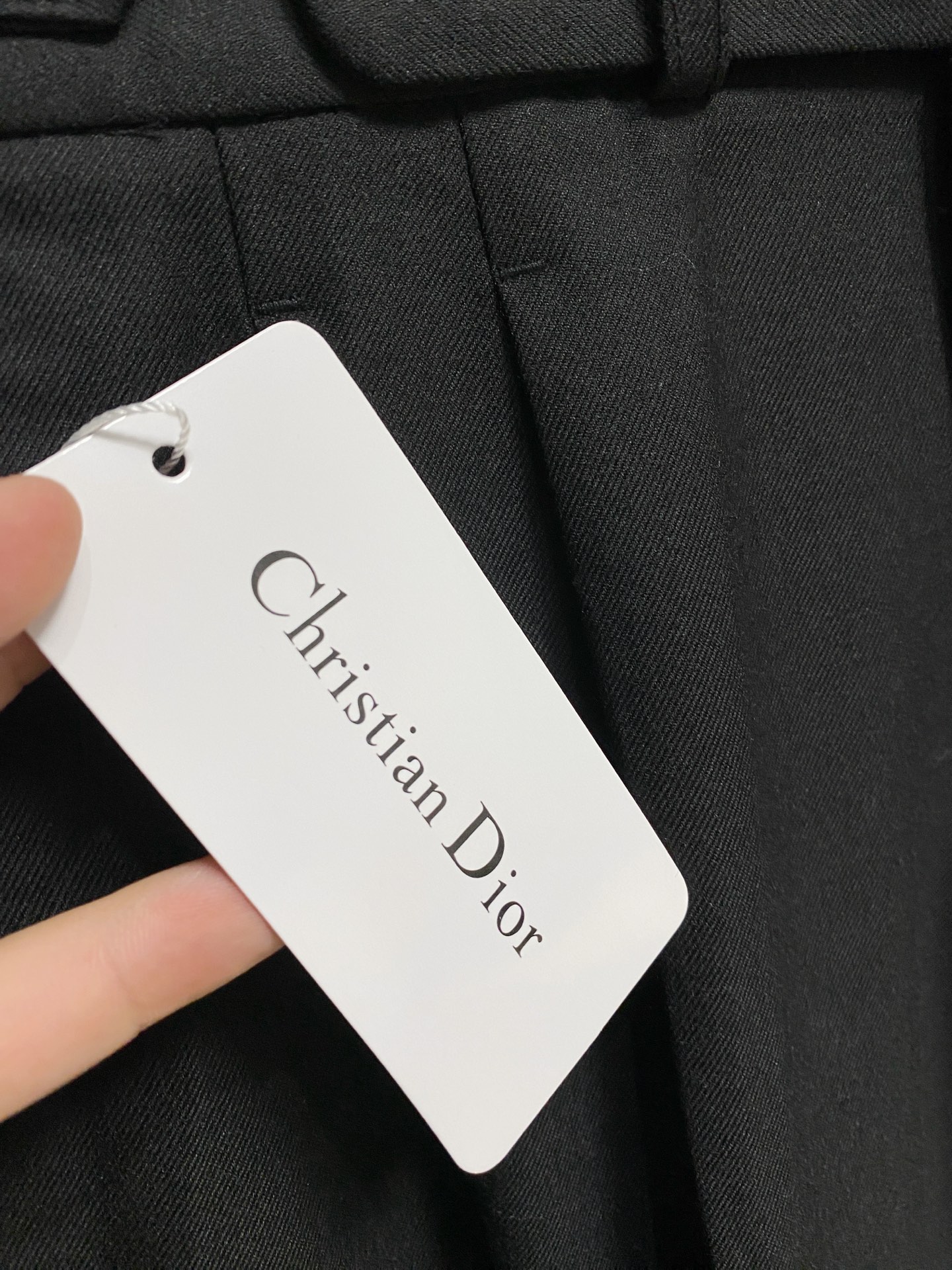 Dior 迪奥 休闲裤 西裤2025SS秋冬新款 高级定制裤子专用面料 定制原版五金 重工工艺打造 车工