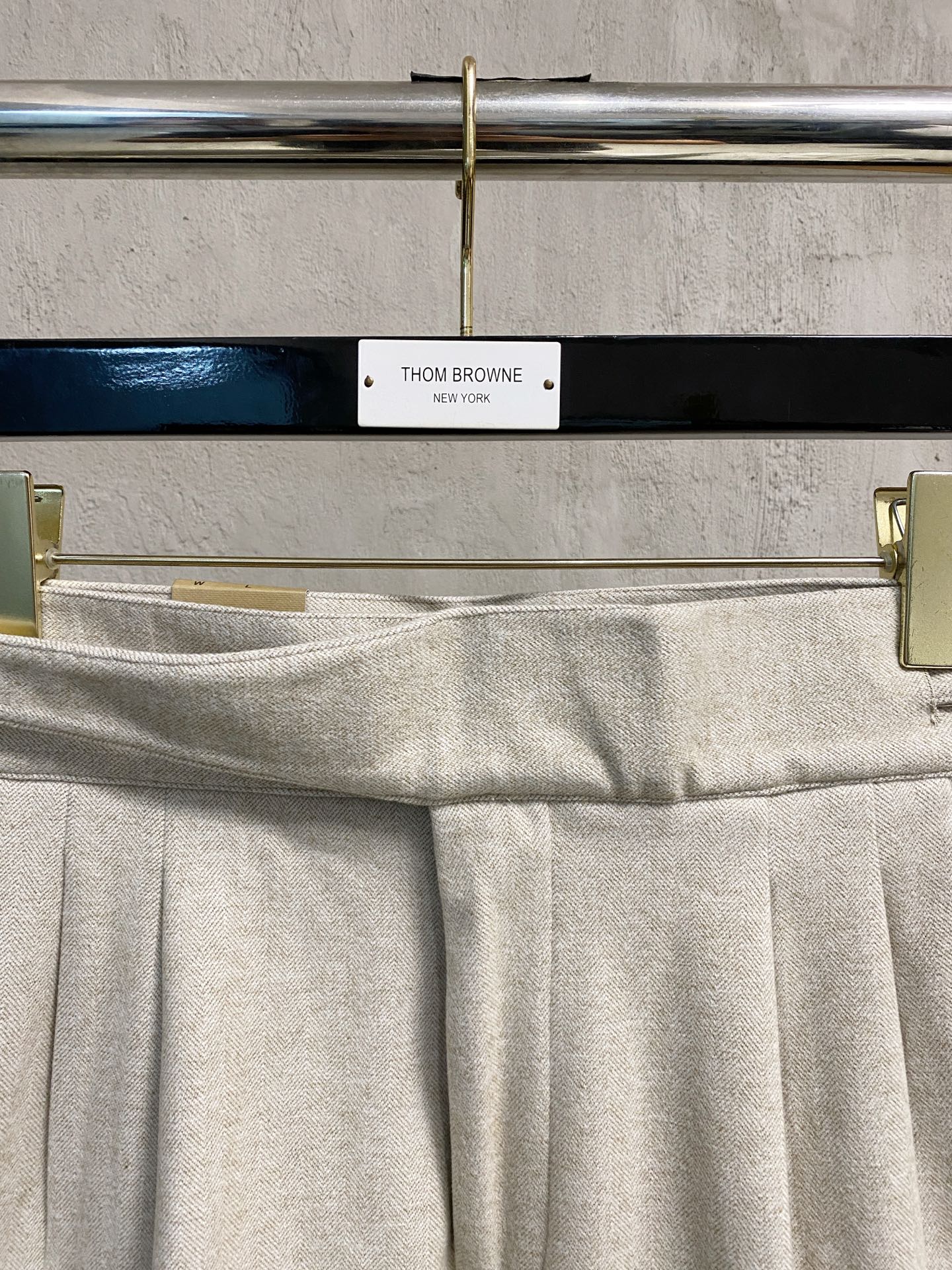 Burberry 巴宝莉 休闲裤 西裤2025SS秋冬新款 高级定制裤子专用面料 定制原版五金 重工工艺