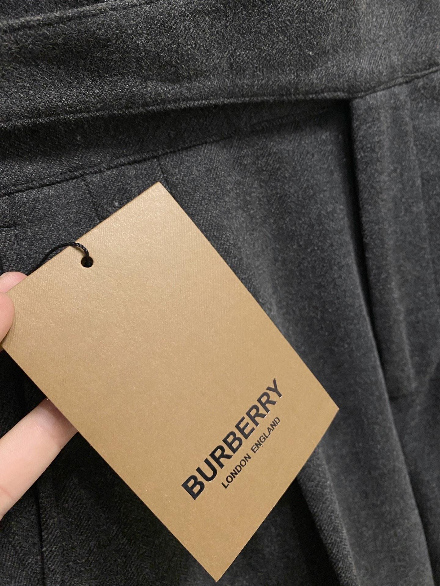Burberry 巴宝莉 休闲裤 西裤2025SS秋冬新款 高级定制裤子专用面料 定制原版五金 重工工艺