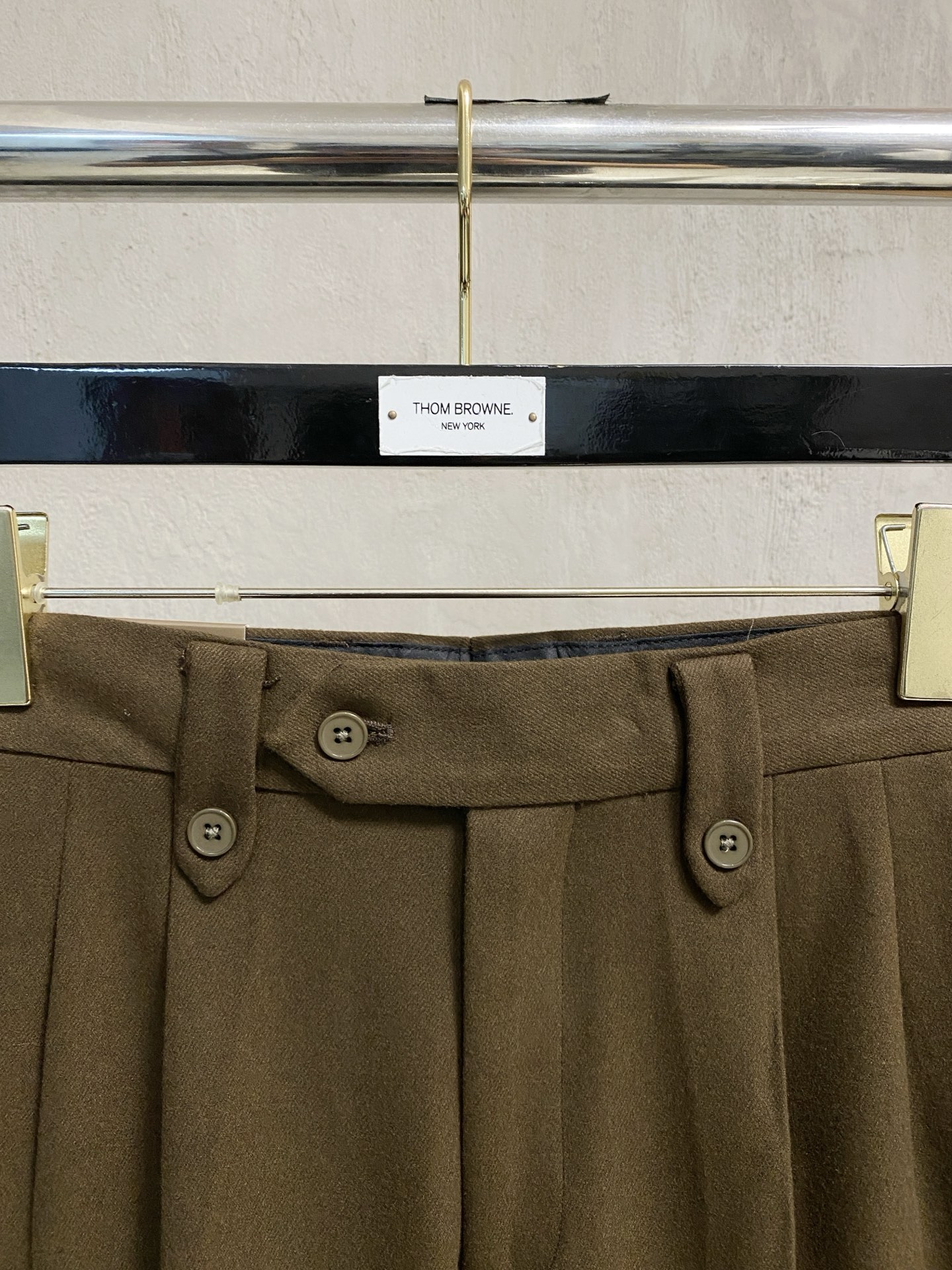 lP🆕 休闲裤 西裤2025SS秋冬新款 高级定制裤子专用面料 定制原版五金 重工工艺打造 车工走线精细