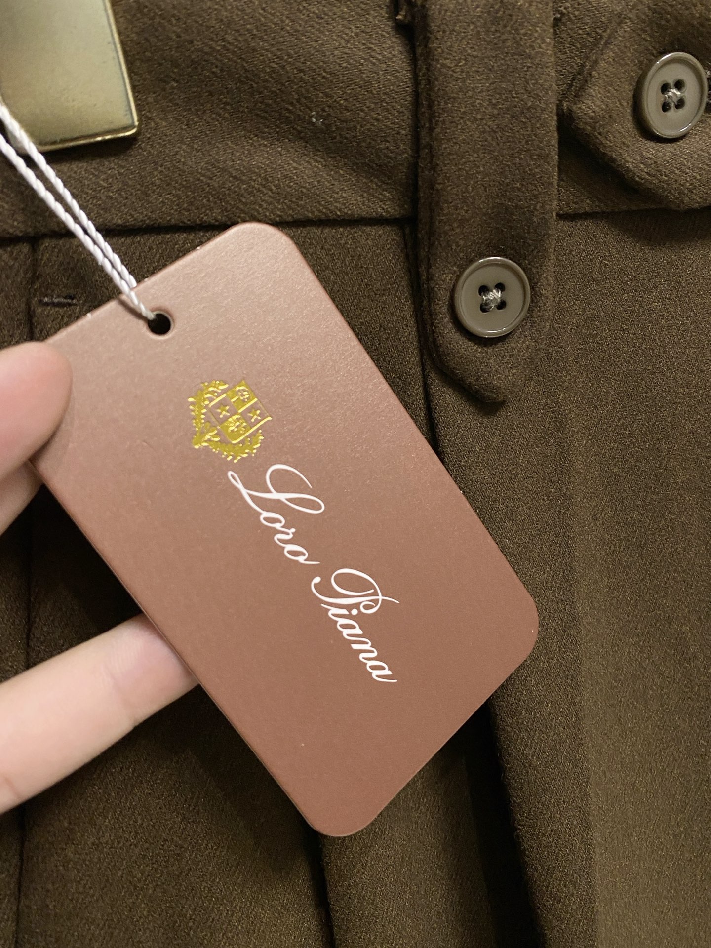 lP🆕 休闲裤 西裤2025SS秋冬新款 高级定制裤子专用面料 定制原版五金 重工工艺打造 车工走线精细