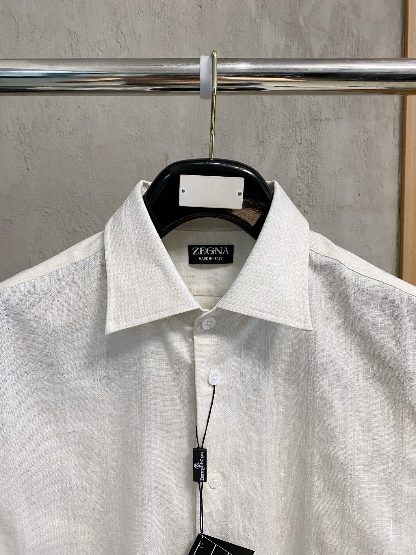 Zegna 2025SS Men's Long Sleeve Shirt - Exquisite Embroidery, Breathable Fabric 3 i1759597120166 5783 0 1