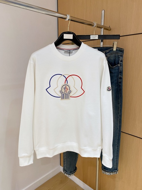Moncler 25SS Round Neck Sweatshirt Top Quality Embroidery Design Unisex 1 Moncler 25SS Round Neck Sweatshirt Top Quality Embroidery Design Unisex