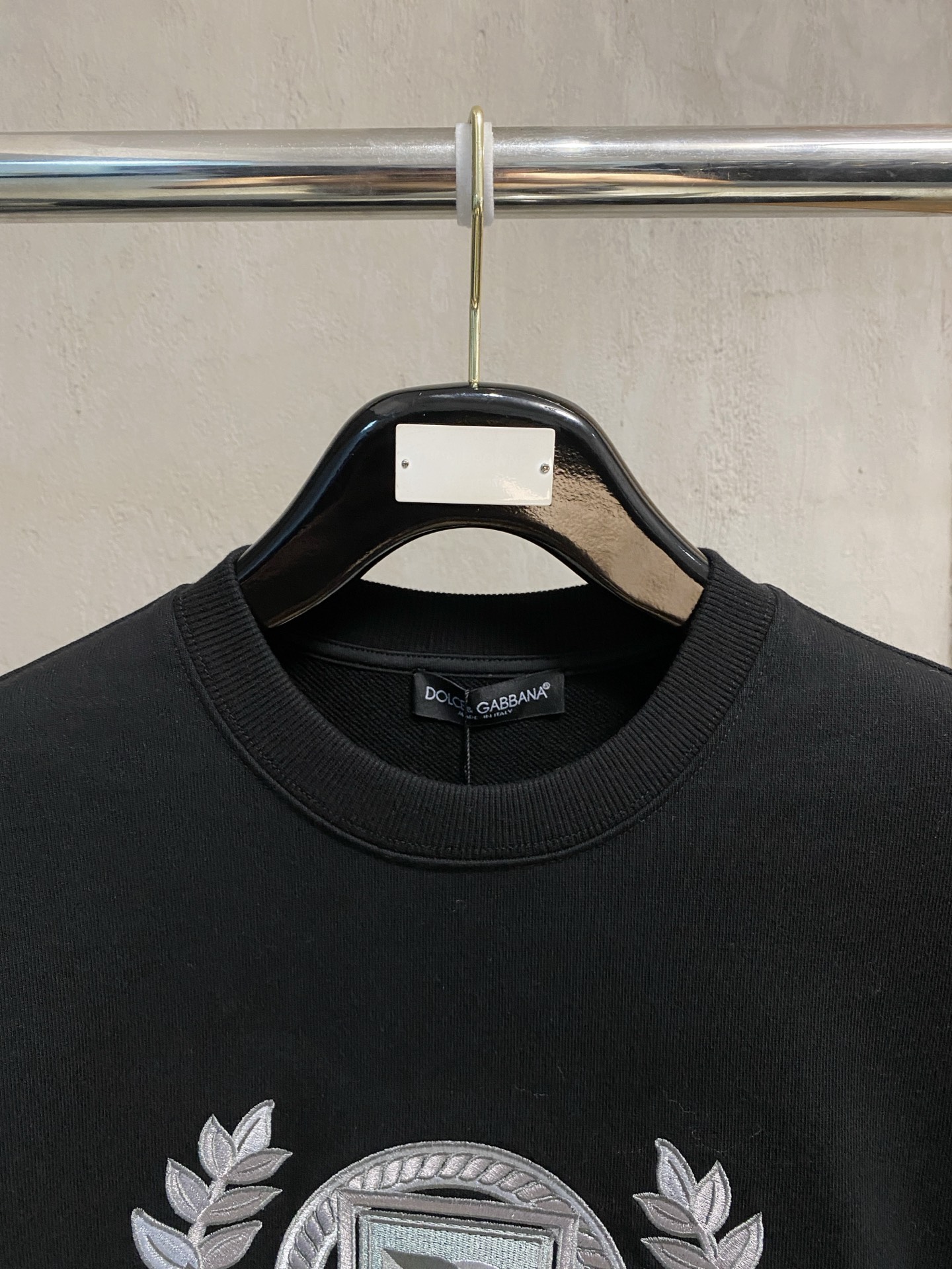 🌾杜嘉班纳25SS【新品】最新最顶级版本精美工艺圆领卫衣，最顶级的品质专柜原单套头衫，顶级制作工艺进口面