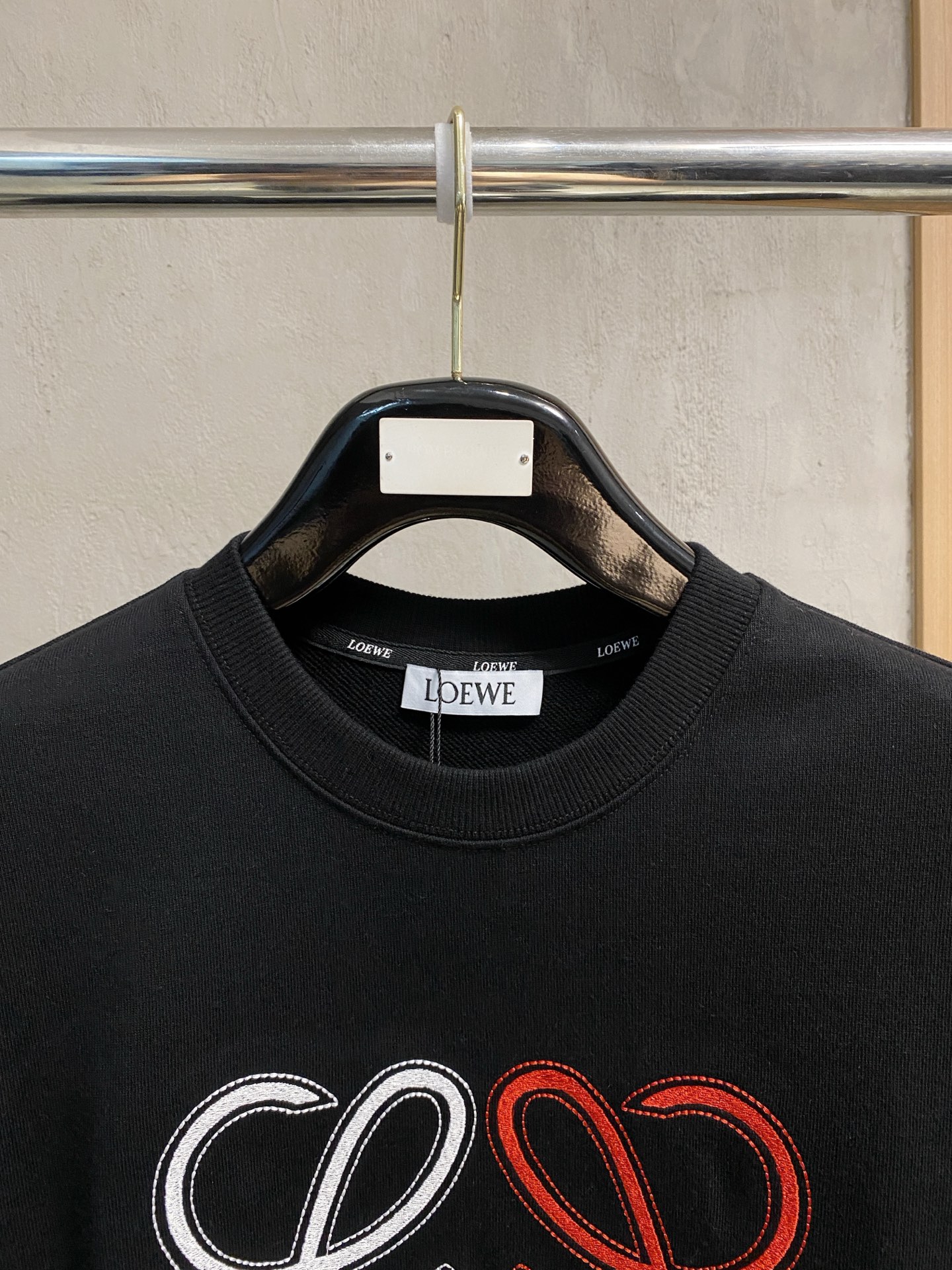 🌾罗意威25SS【新品】最新最顶级版本精美工艺圆领卫衣，最顶级的品质专柜原单套头衫，顶级制作工艺进口面料