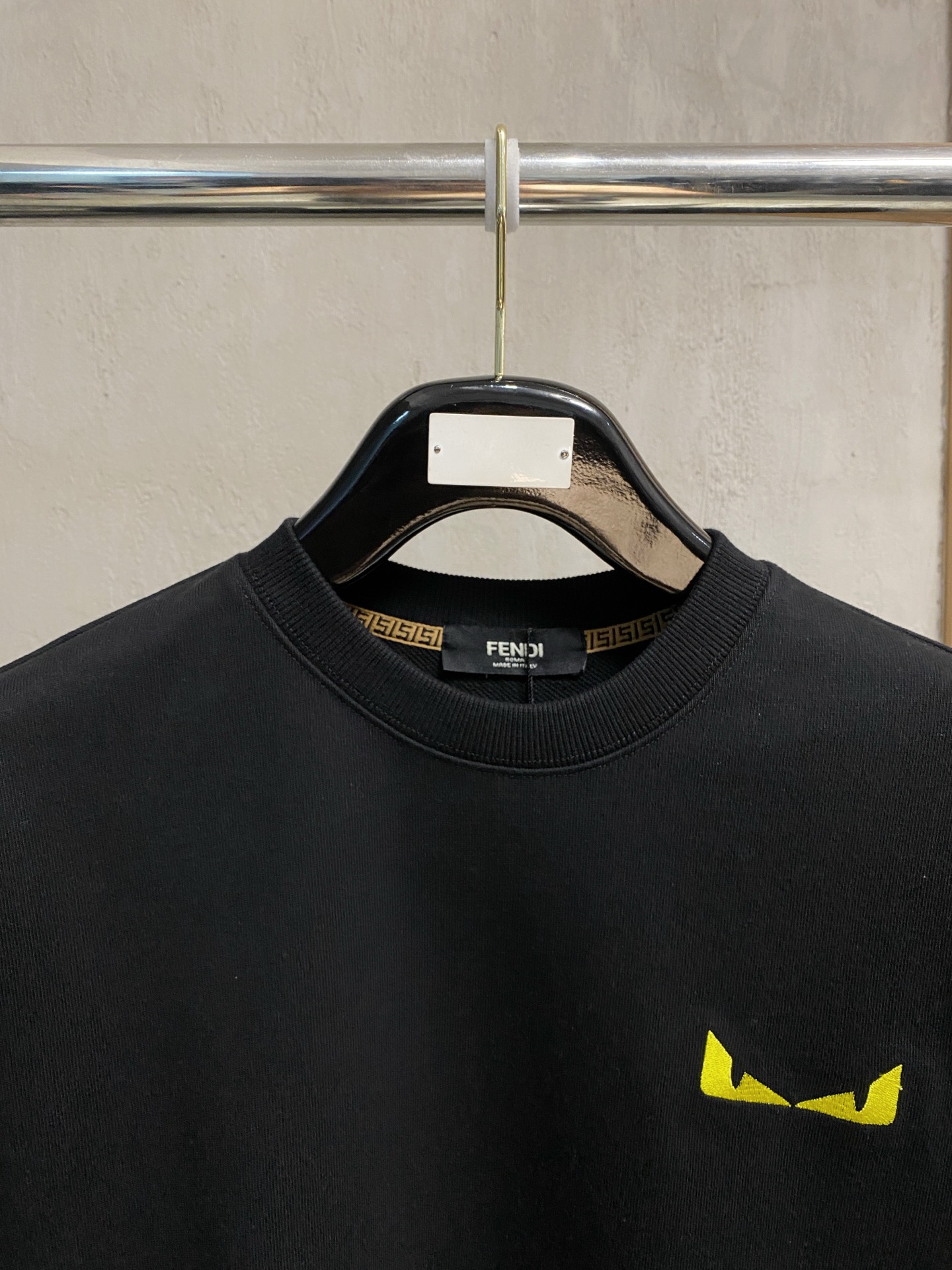 🌾芬迪25SS【新品】最新最顶级版本精美工艺圆领卫衣，最顶级的品质专柜原单套头衫，顶级制作工艺进口面料，