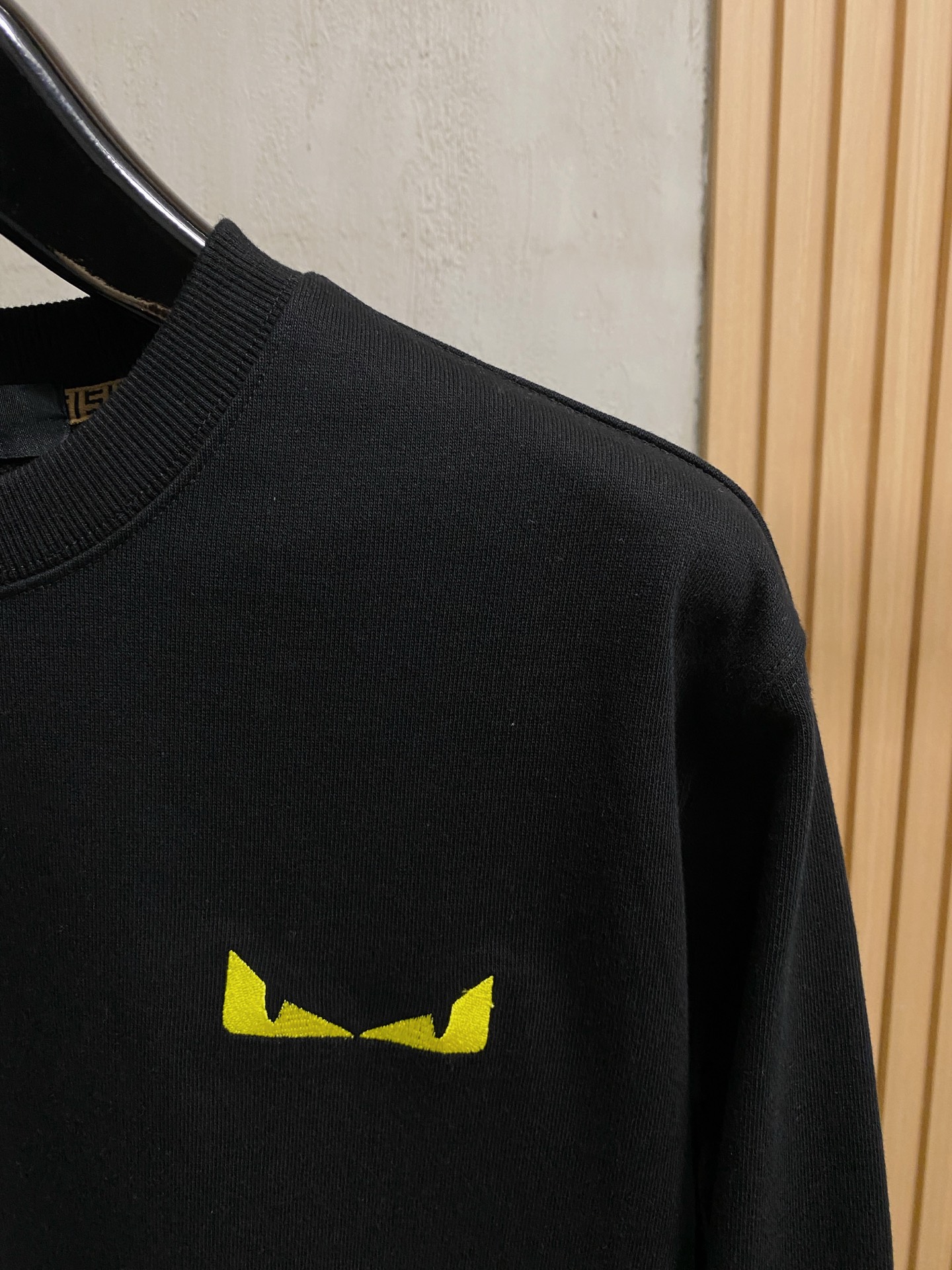 🌾芬迪25SS【新品】最新最顶级版本精美工艺圆领卫衣，最顶级的品质专柜原单套头衫，顶级制作工艺进口面料，