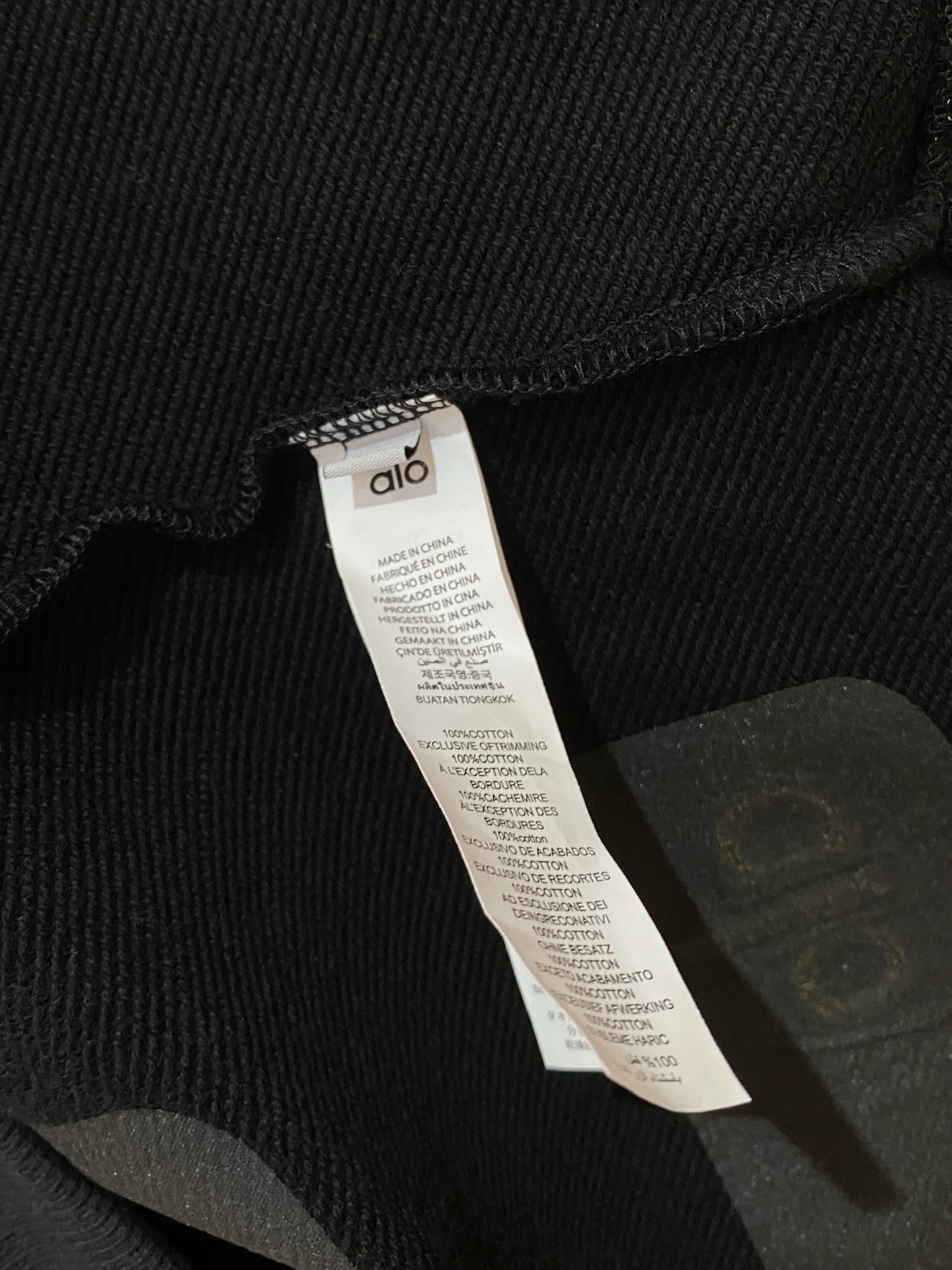 🌾 alo 25SS【新品】最新最顶级版本精美工艺圆领卫衣，最顶级的品质专柜原单套头衫，顶级制作工艺进口