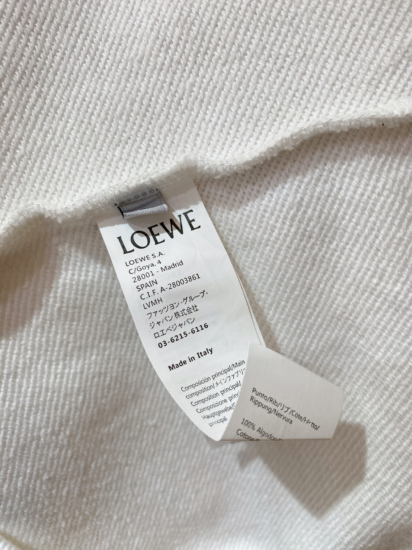 🌾罗意威25SS【新品】最新最顶级版本精美工艺圆领卫衣，最顶级的品质专柜原单套头衫，顶级制作工艺进口面料