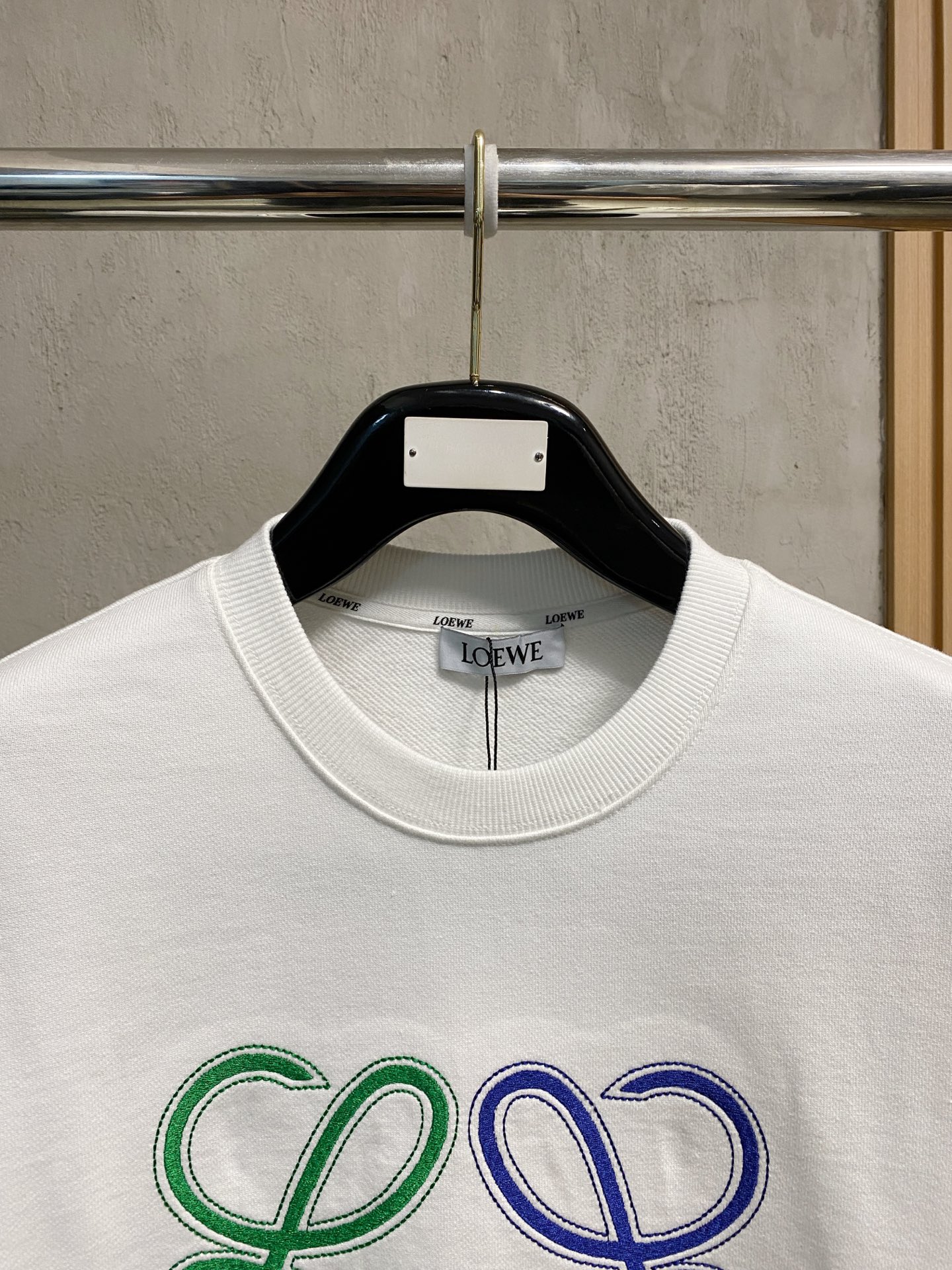 🌾罗意威25SS【新品】最新最顶级版本精美工艺圆领卫衣，最顶级的品质专柜原单套头衫，顶级制作工艺进口面料