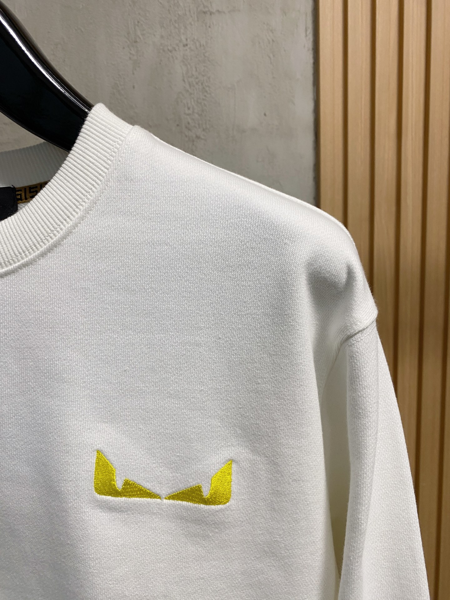 🌾芬迪25SS【新品】最新最顶级版本精美工艺圆领卫衣，最顶级的品质专柜原单套头衫，顶级制作工艺进口面料，