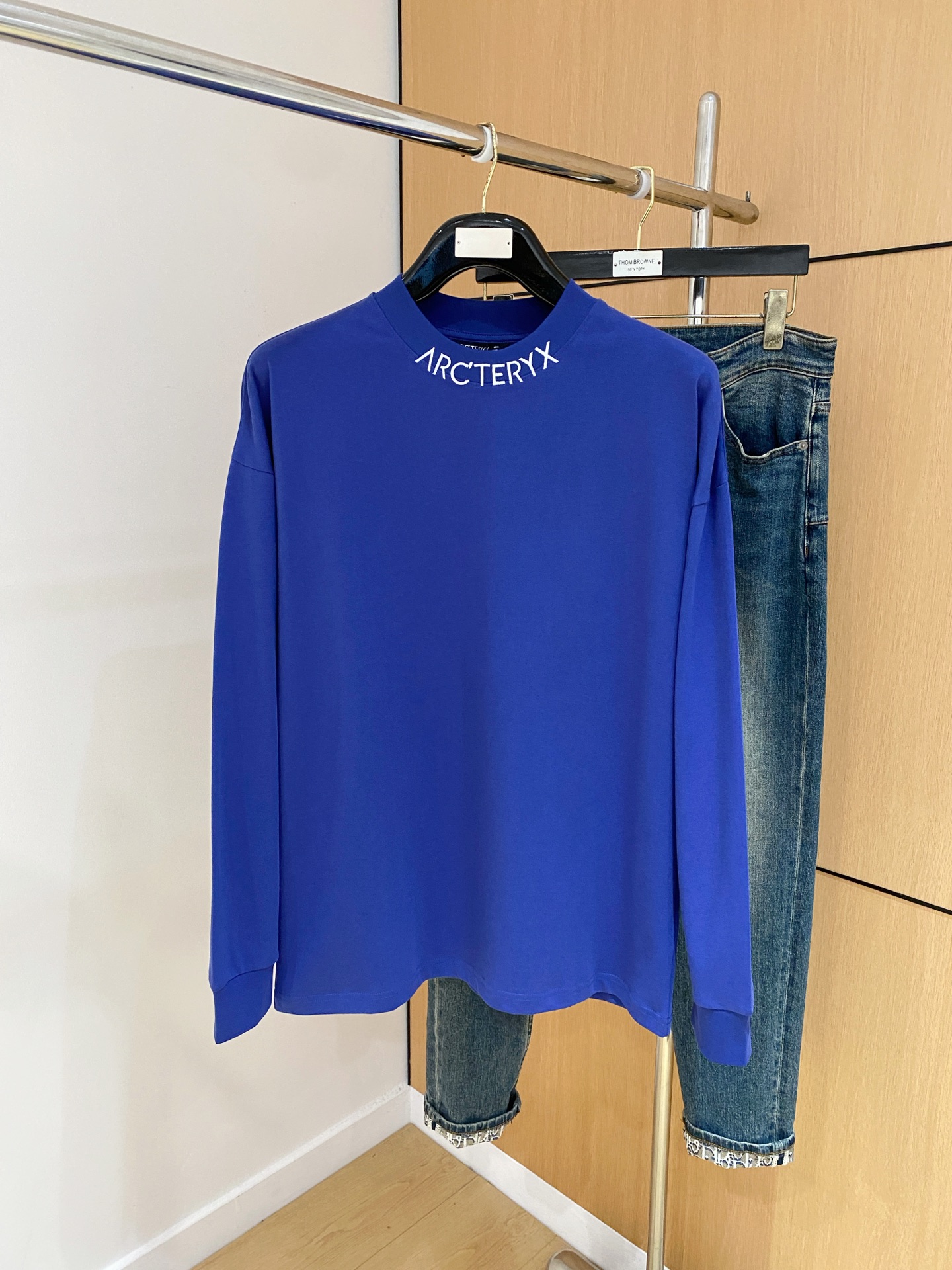 Arc'teryx Men's Long Sleeve T-Shirt Casual Crew Neck Pullover Top