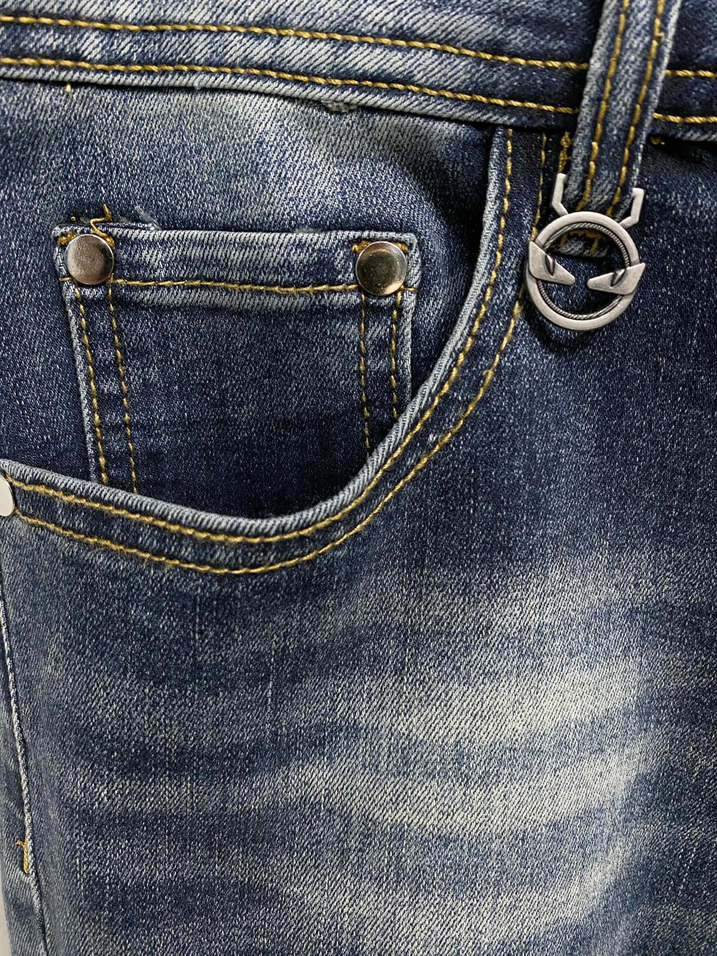 🌾芬迪【新品】高端独家发售 25SS四季款超燃炸街系列之最牛仔裤 独家隆重推出 原版定制高端品质面料 定