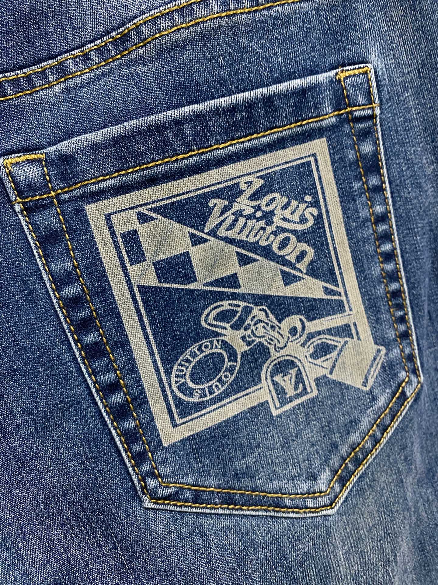 🌾 LV【新品】高端独家发售 25SS四季款超燃炸街系列之最牛仔裤 独家隆重推出 原版定制高端品质面料 