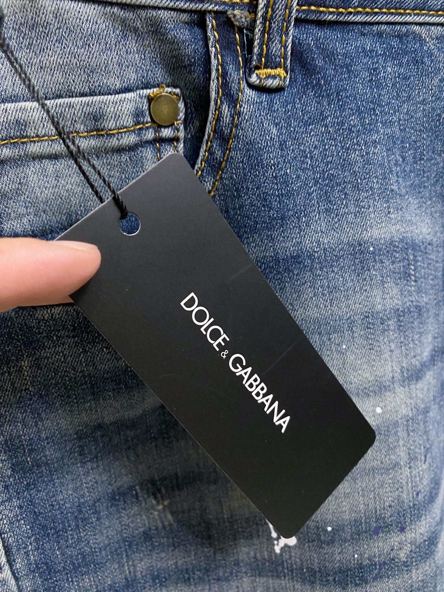 🌾杜嘉班纳【新品】高端独家发售 25SS四季款超燃炸街系列之最牛仔裤 独家隆重推出 原版定制高端品质面料