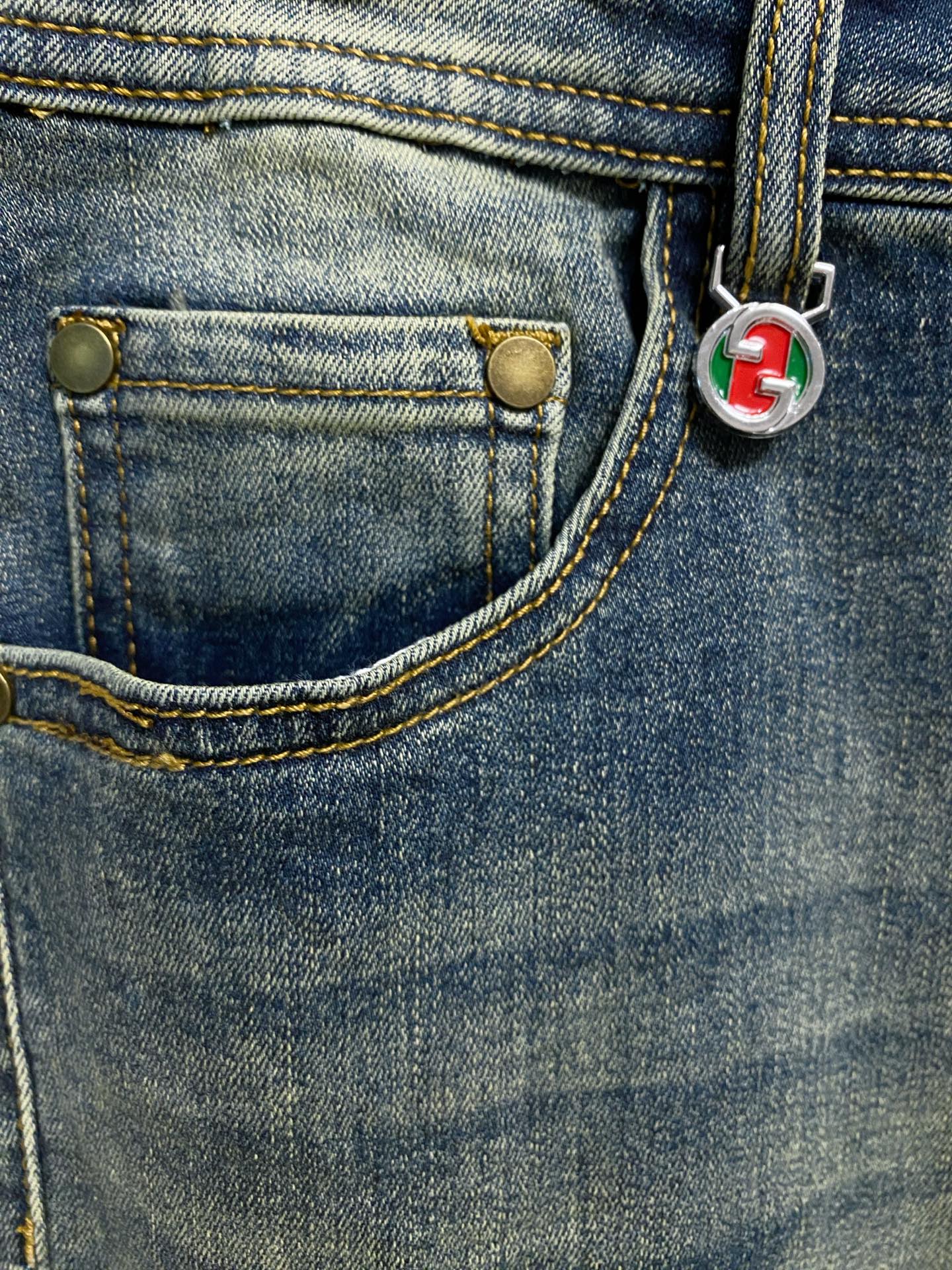 🌾古驰【新品】高端独家发售 25SS四季款超燃炸街系列之最牛仔裤 独家隆重推出 原版定制高端品质面料 定