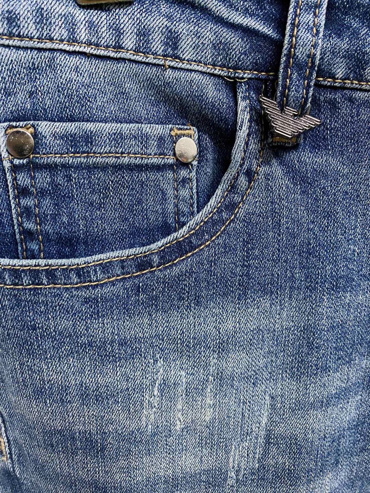 🌾阿玛尼【新品】高端独家发售 25SS四季款超燃炸街系列之最牛仔裤 独家隆重推出 原版定制高端品质面料 