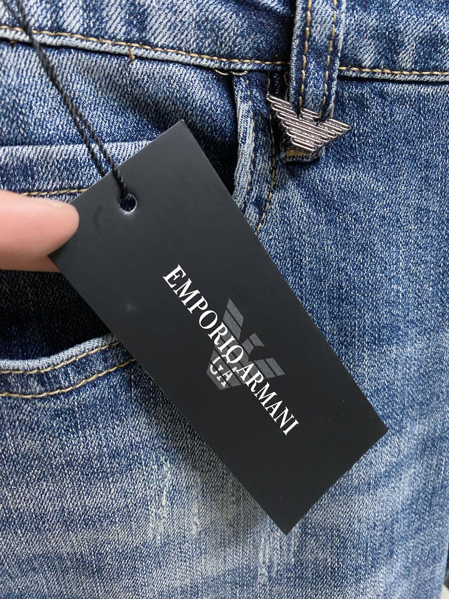 🌾阿玛尼【新品】高端独家发售 25SS四季款超燃炸街系列之最牛仔裤 独家隆重推出 原版定制高端品质面料 