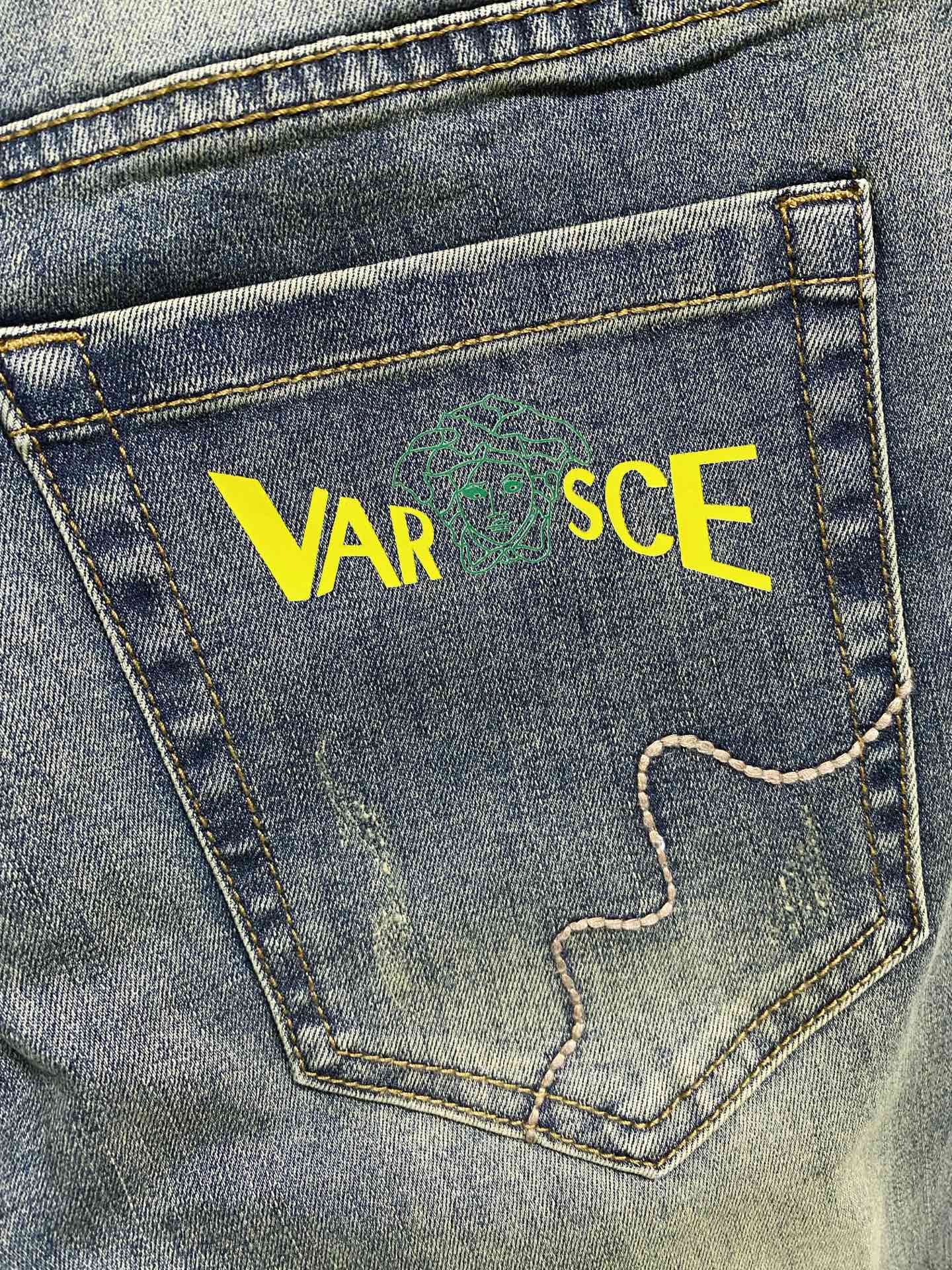 🌾范思哲【新品】高端独家发售 25SS四季款超燃炸街系列之最牛仔裤 独家隆重推出 原版定制高端品质面料 