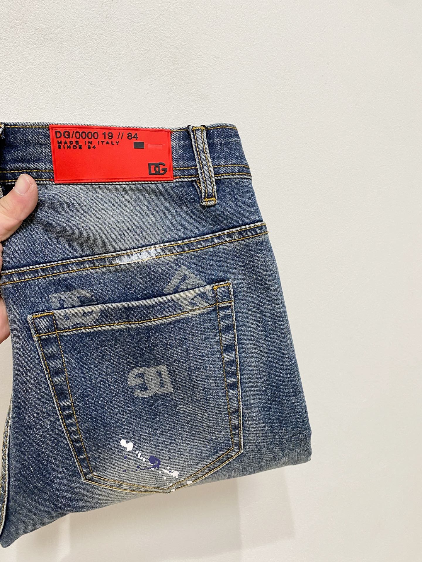 🌾杜嘉班纳【新品】高端独家发售 25SS四季款超燃炸街系列之最牛仔裤 独家隆重推出 原版定制高端品质面料