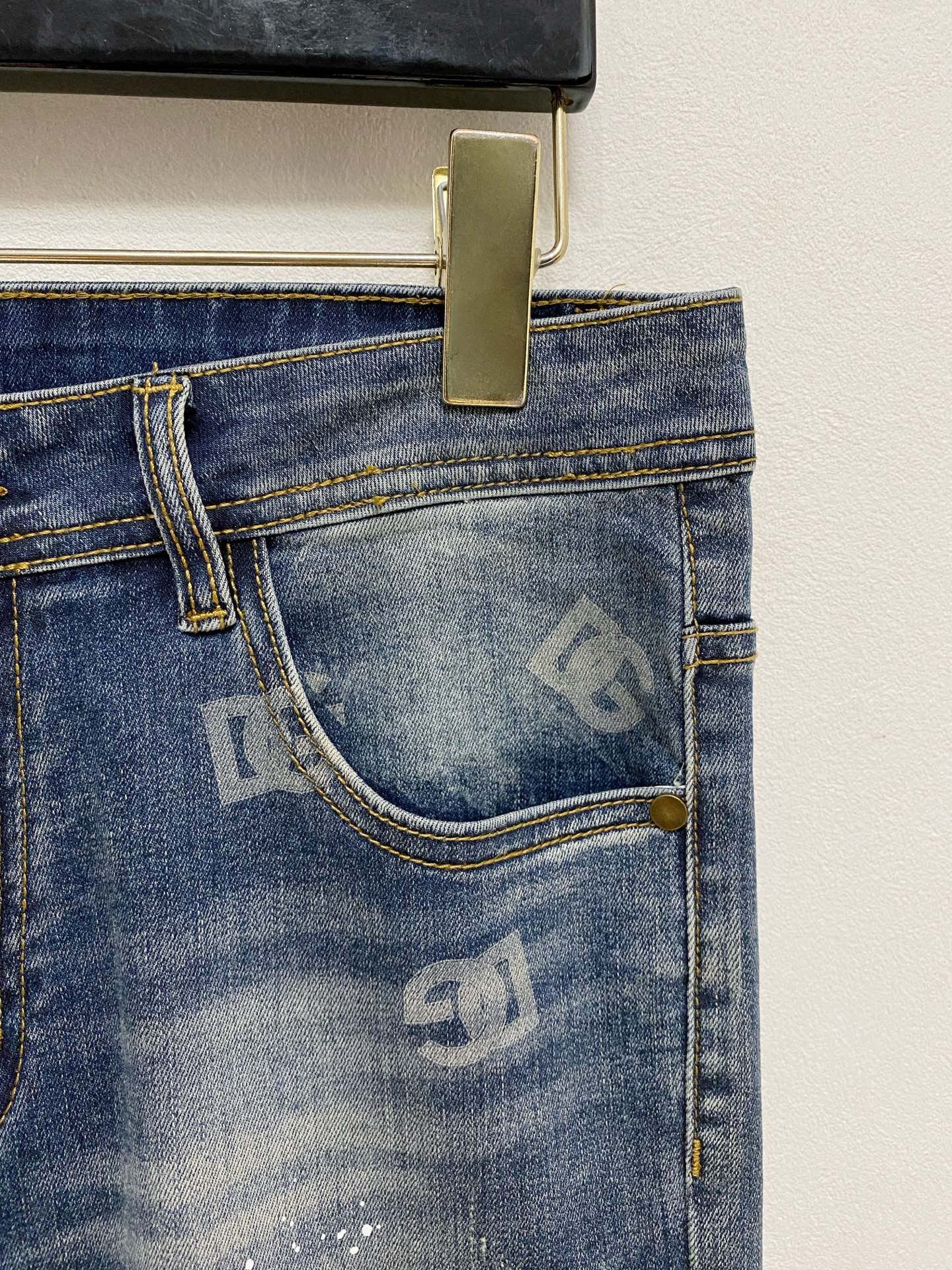 🌾杜嘉班纳【新品】高端独家发售 25SS四季款超燃炸街系列之最牛仔裤 独家隆重推出 原版定制高端品质面料