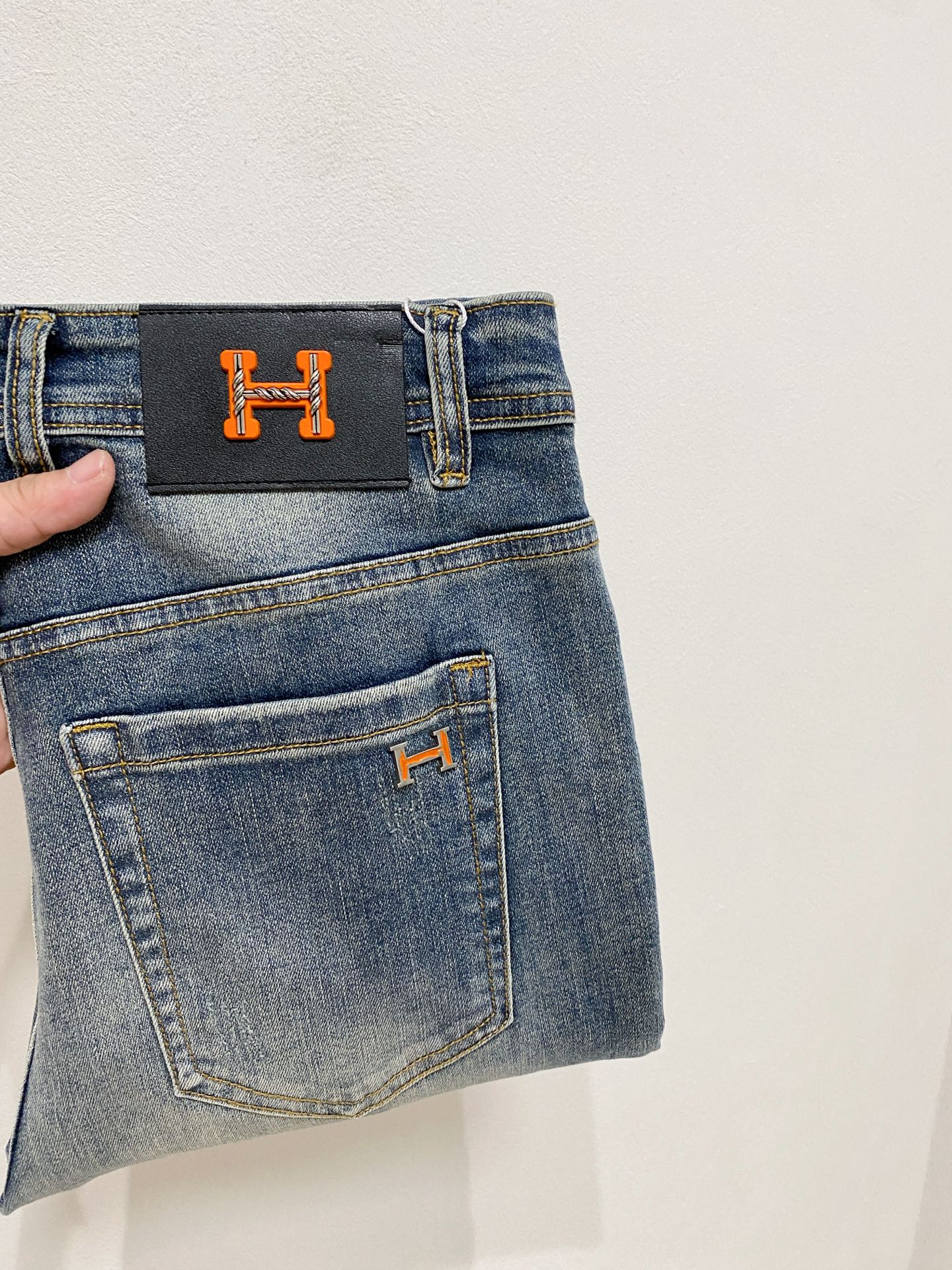 🌾爱马仕【新品】高端独家发售 25SS四季款超燃炸街系列之最牛仔裤 独家隆重推出 原版定制高端品质面料 