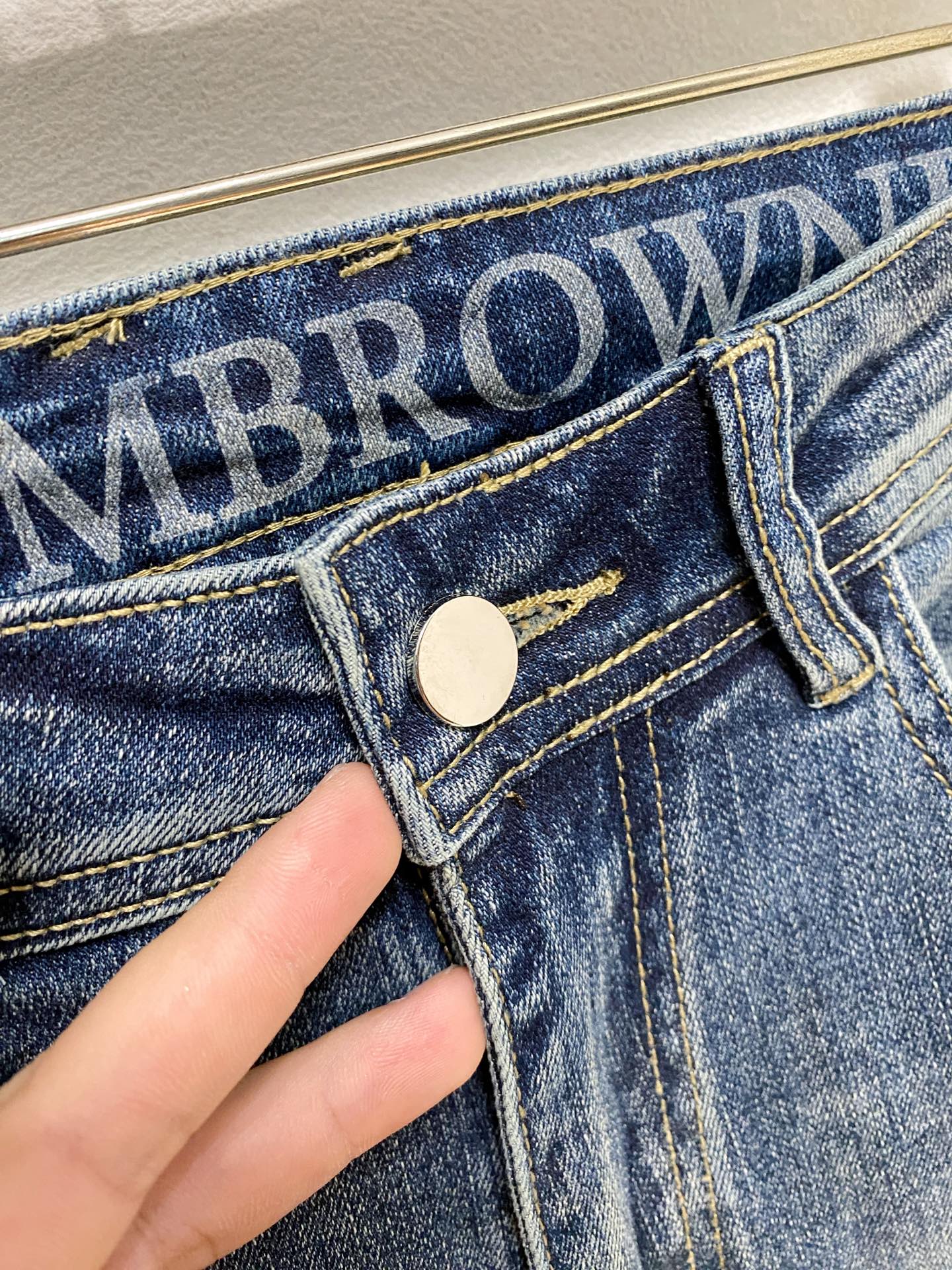 🌾古驰【新品】高端独家发售 25SS四季款超燃炸街系列之最牛仔裤 独家隆重推出 原版定制高端品质面料 定