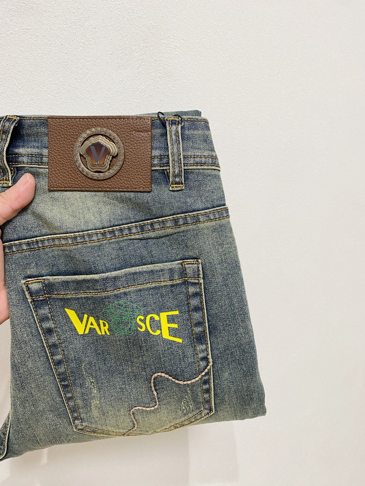 🌾范思哲【新品】高端独家发售 25SS四季款超燃炸街系列之最牛仔裤 独家隆重推出 原版定制高端品质面料 