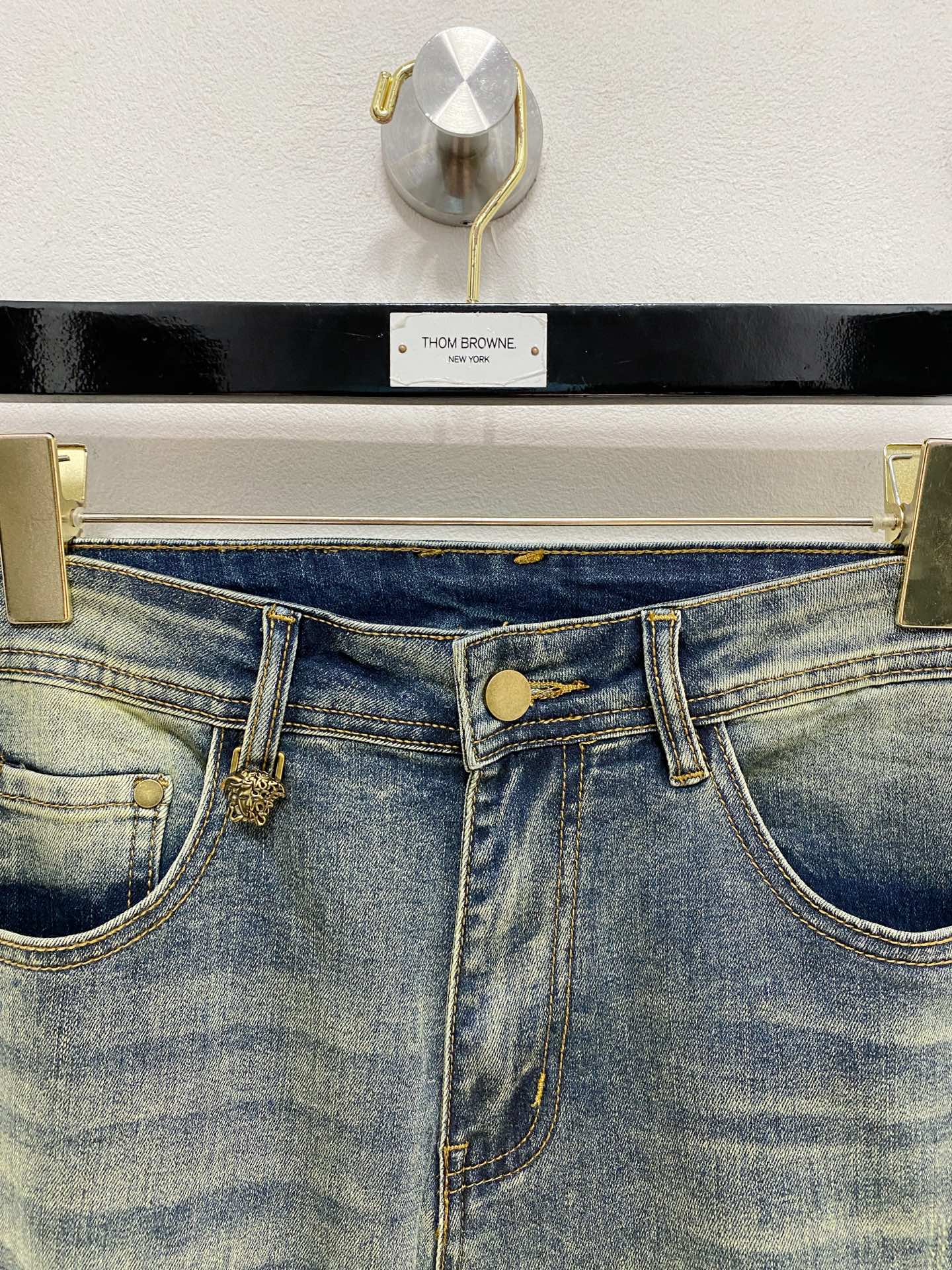 🌾范思哲【新品】高端独家发售 25SS四季款超燃炸街系列之最牛仔裤 独家隆重推出 原版定制高端品质面料 