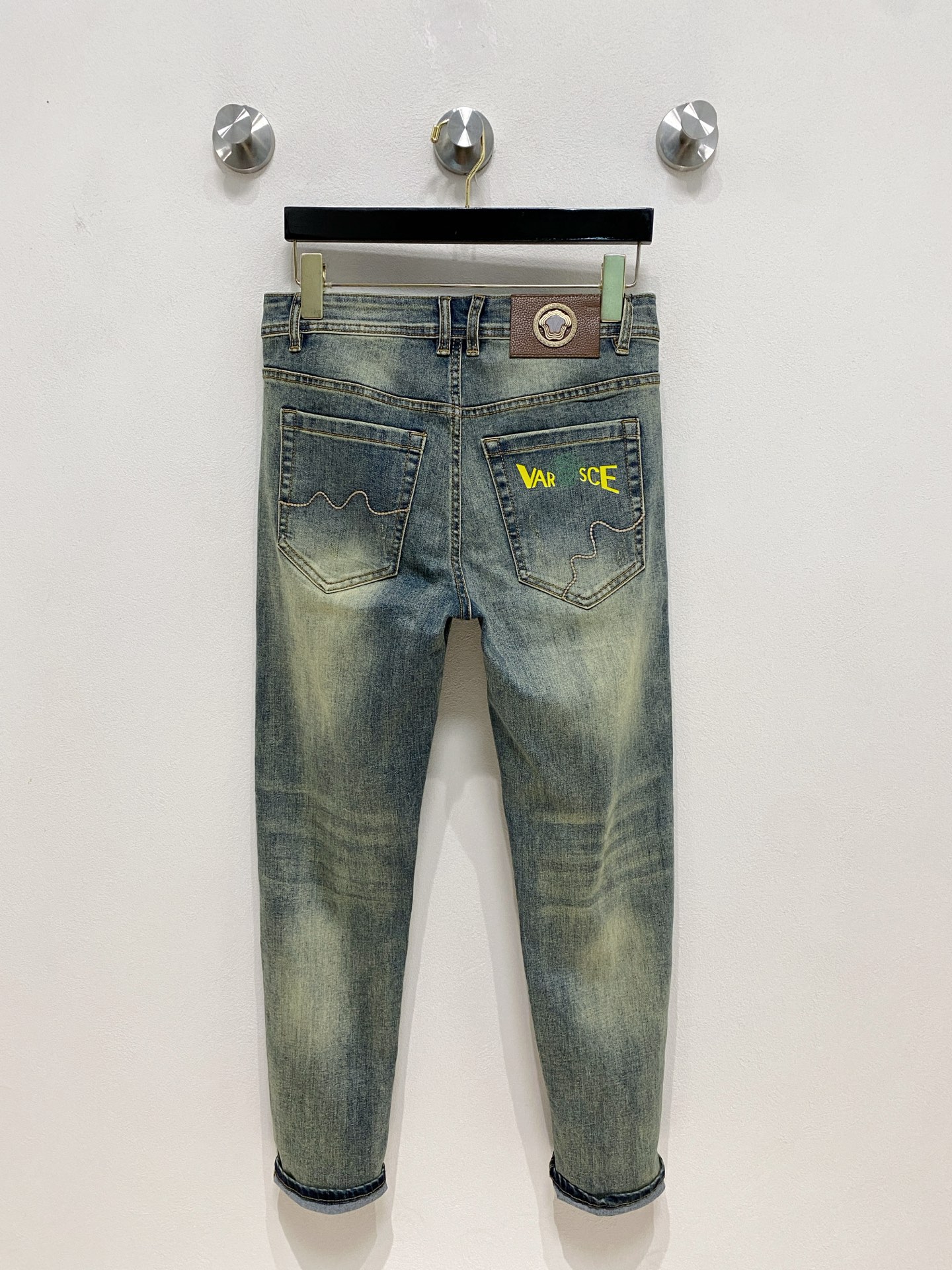 🌾范思哲【新品】高端独家发售 25SS四季款超燃炸街系列之最牛仔裤 独家隆重推出 原版定制高端品质面料 