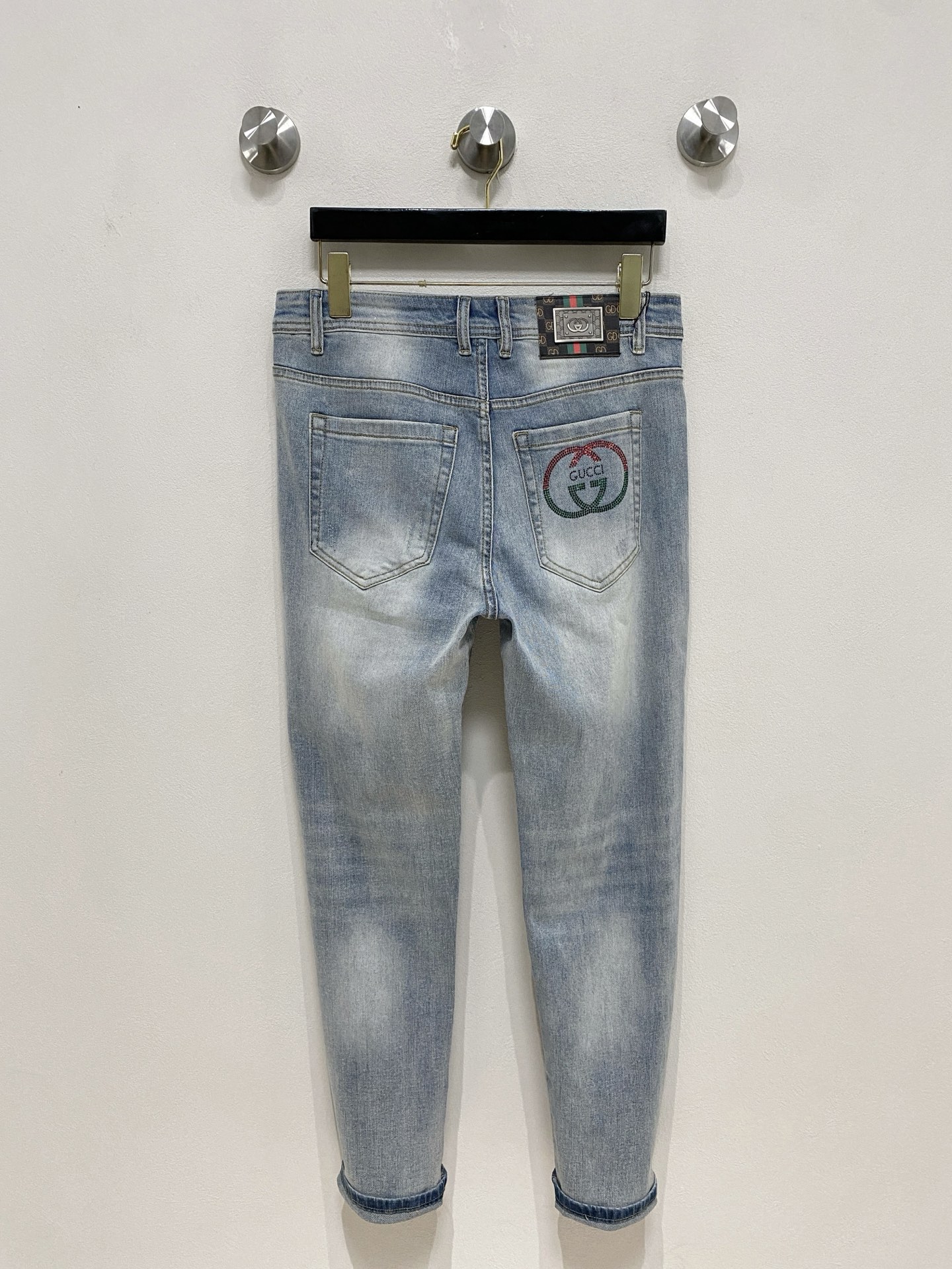 🌾古驰【新品】高端独家发售 25SS四季款超燃炸街系列之最牛仔裤 独家隆重推出 原版定制高端品质面料 定