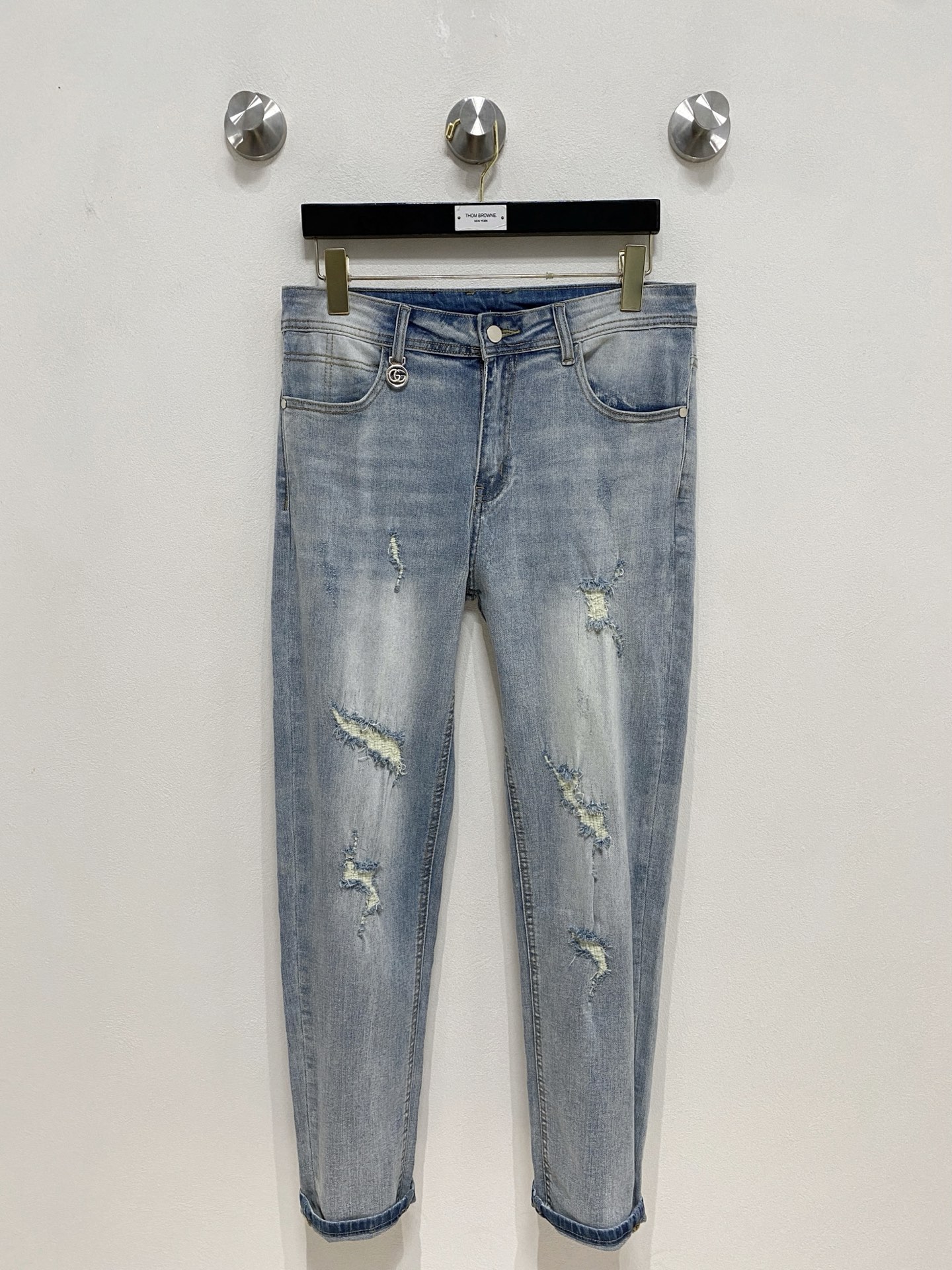 🌾古驰【新品】高端独家发售 25SS四季款超燃炸街系列之最牛仔裤 独家隆重推出 原版定制高端品质面料 定