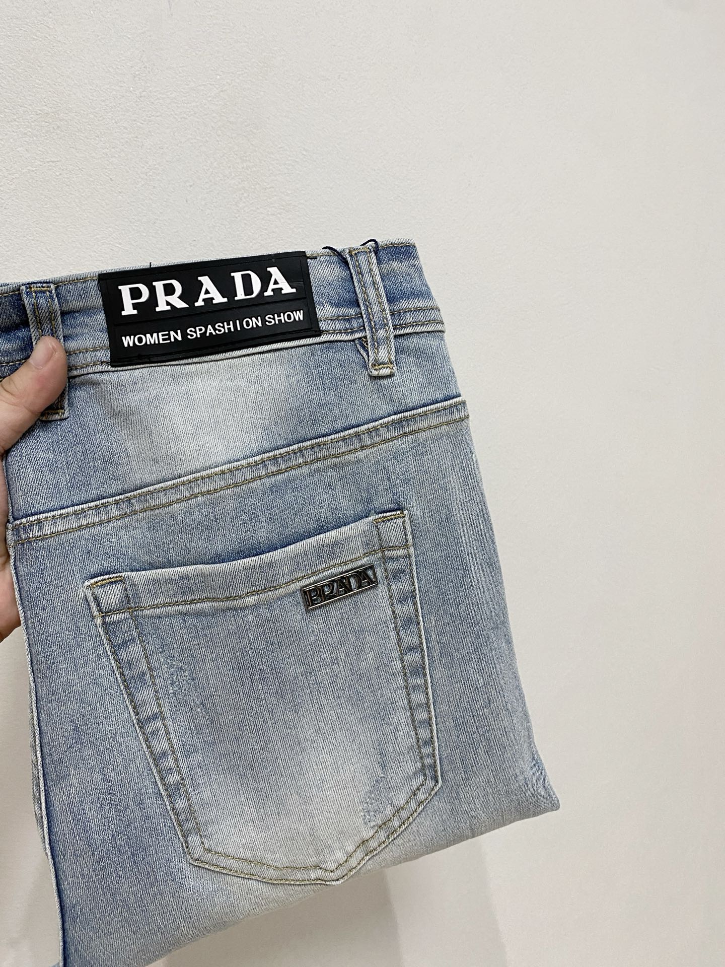🌾普拉达【新品】高端独家发售 25SS四季款超燃炸街系列之最牛仔裤 独家隆重推出 原版定制高端品质面料 